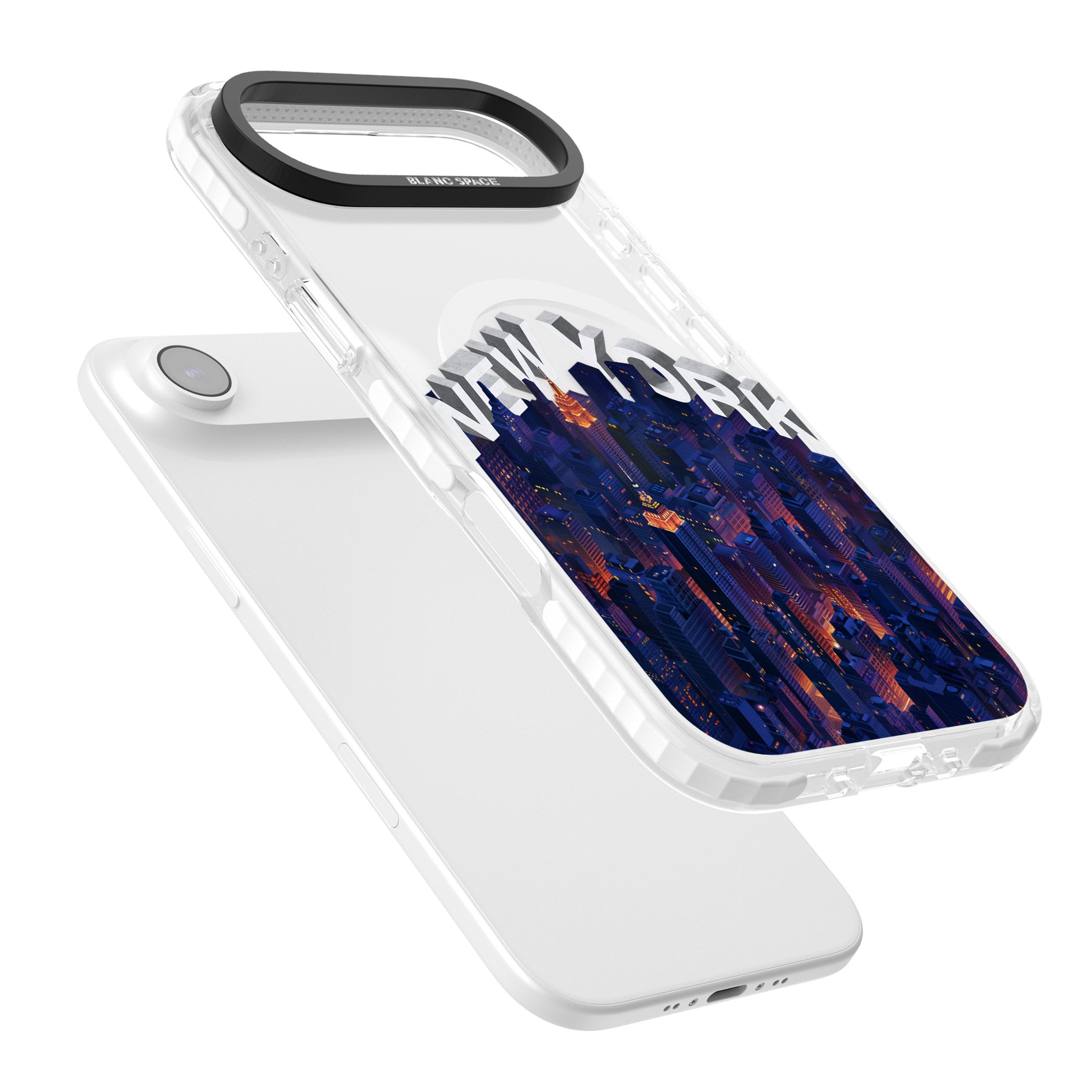 New York City iPhone 17 Air Impact Pro Clear Phone Case Colours