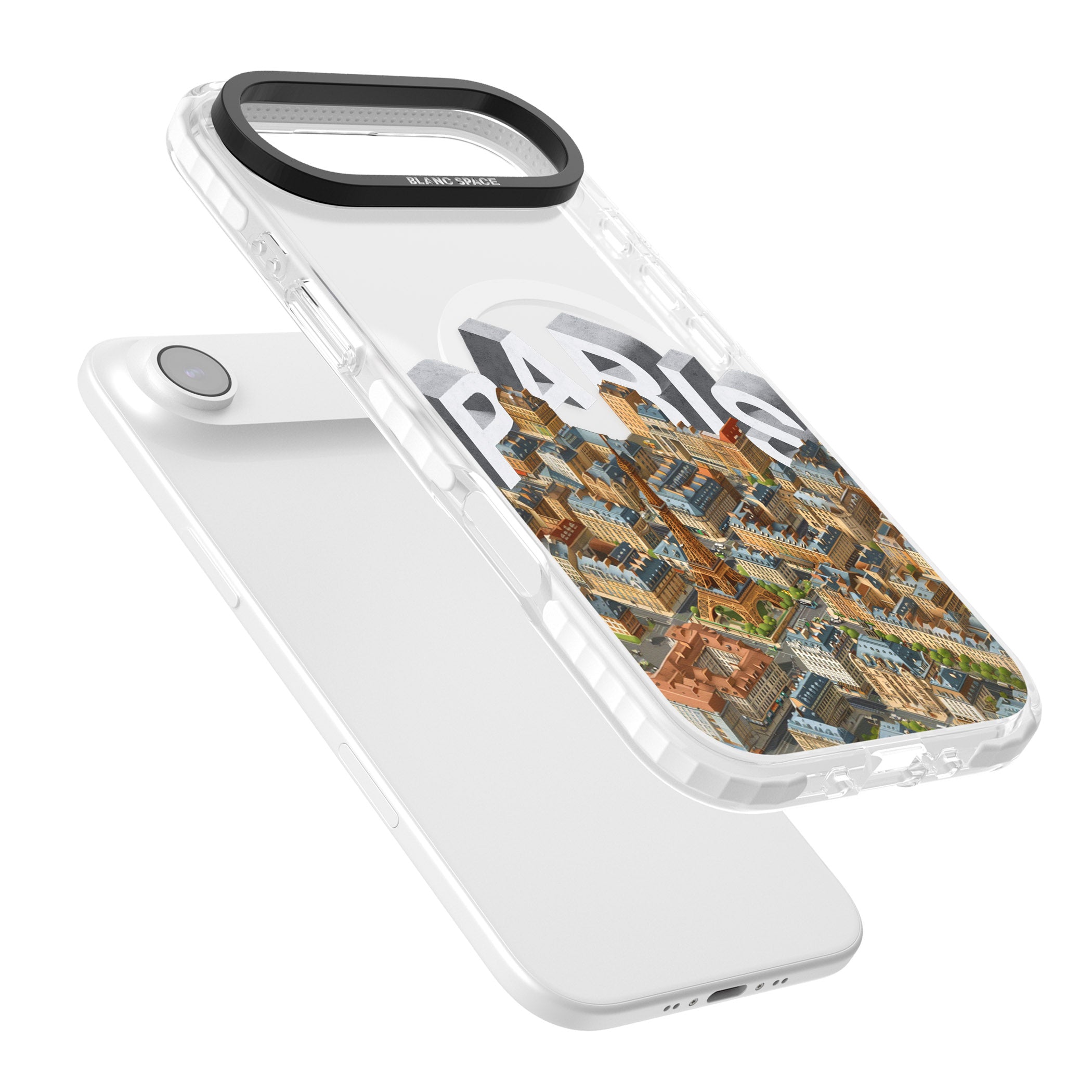 Paris iPhone 17 Air Impact Pro Clear Phone Case Colours