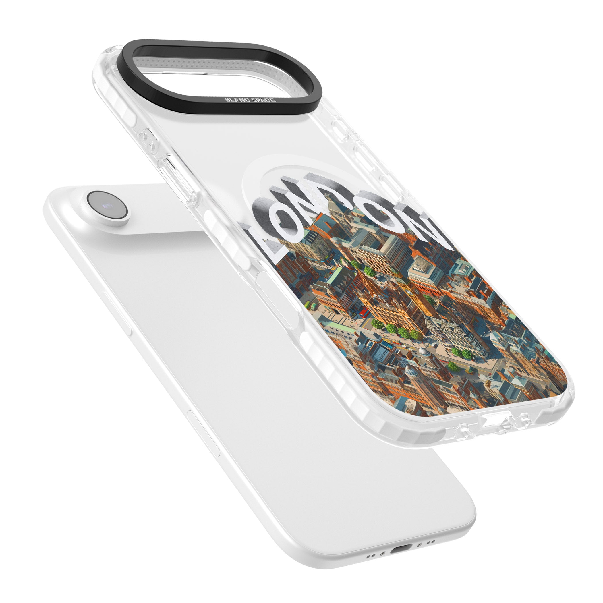 London iPhone 17 Air Impact Pro Clear Phone Case Colours