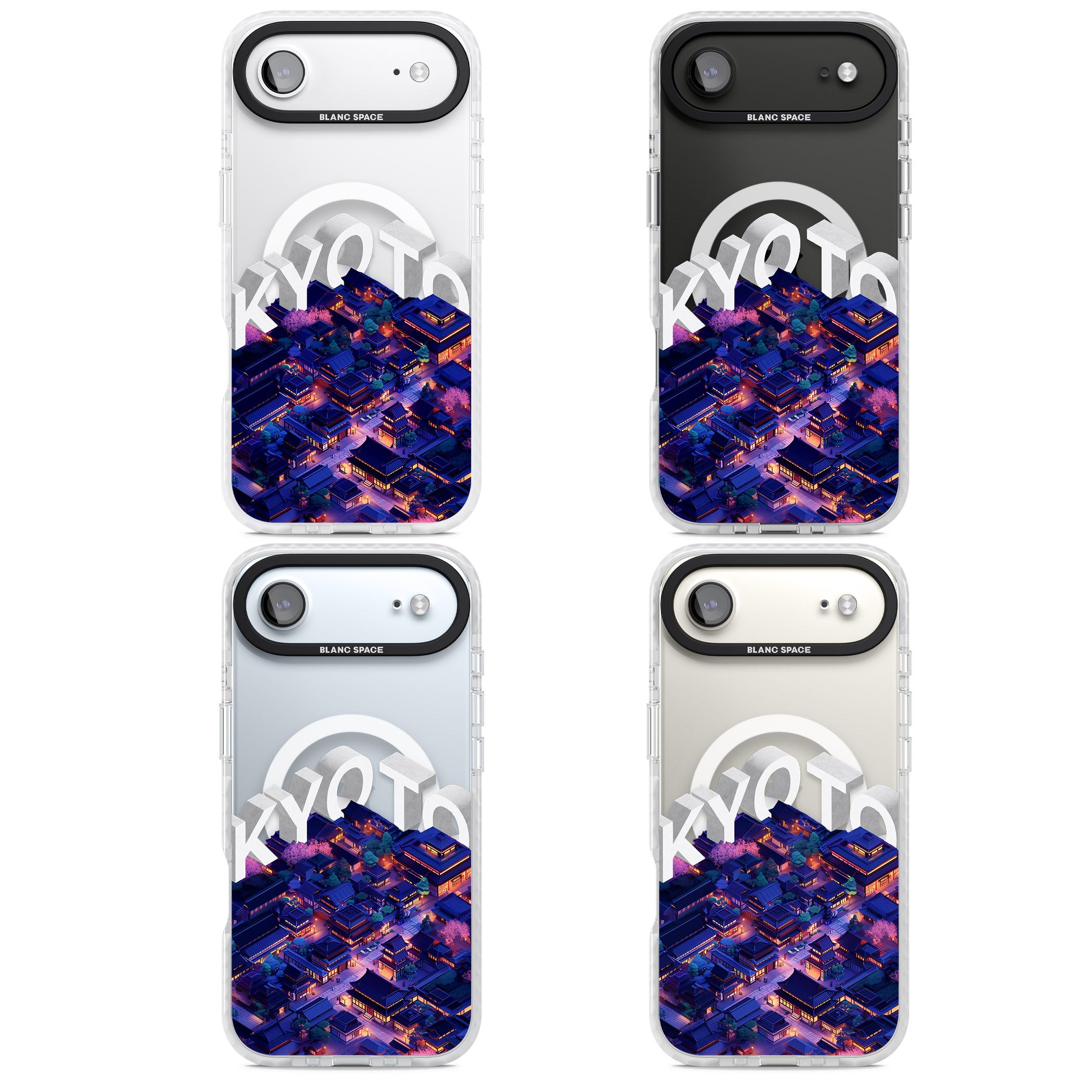 Kyoto iPhone 17 Air Impact Pro Clear Phone Case APT Impact Protection