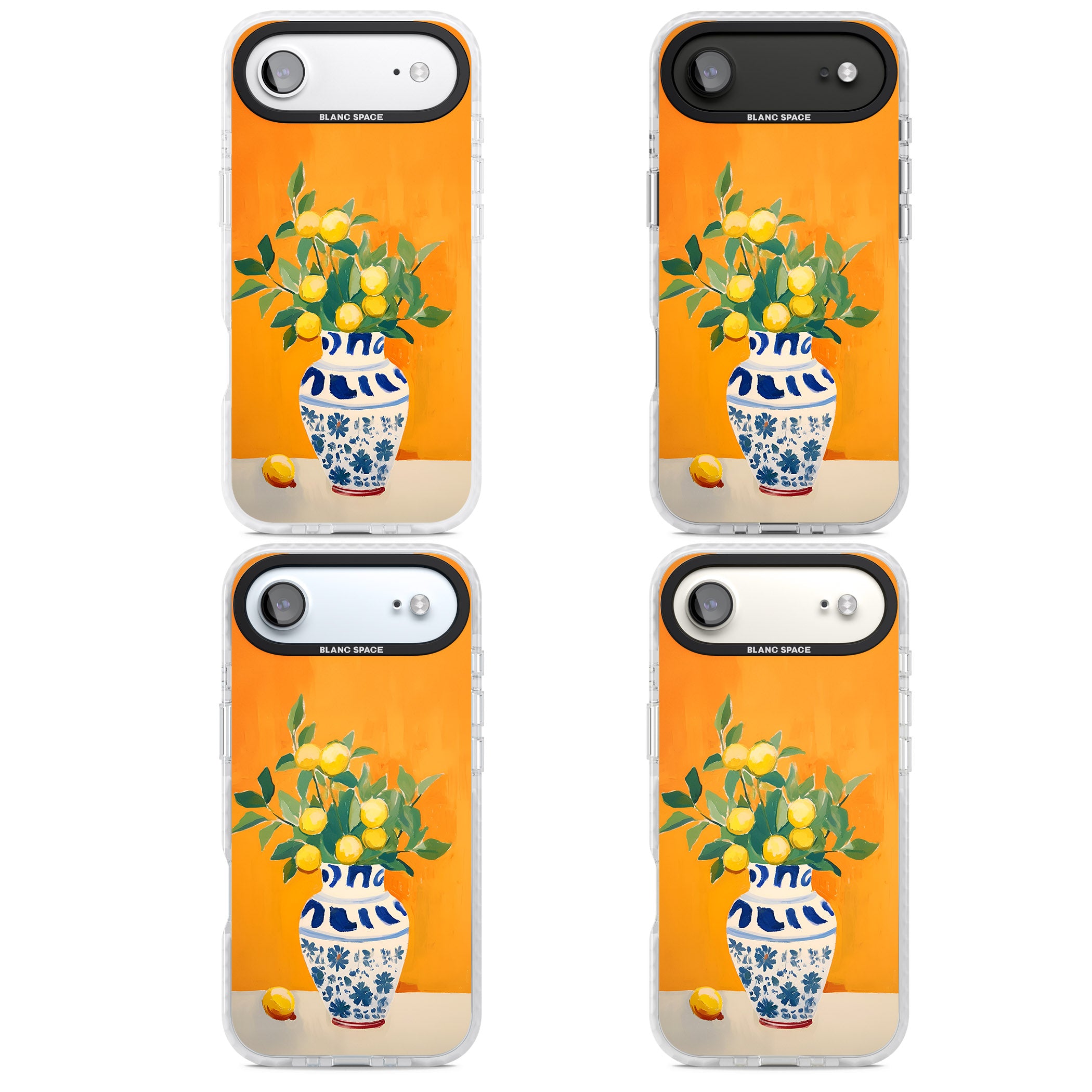 Lemon Vase iPhone 17 Air Impact Pro Clear Phone Case APT Impact Protection