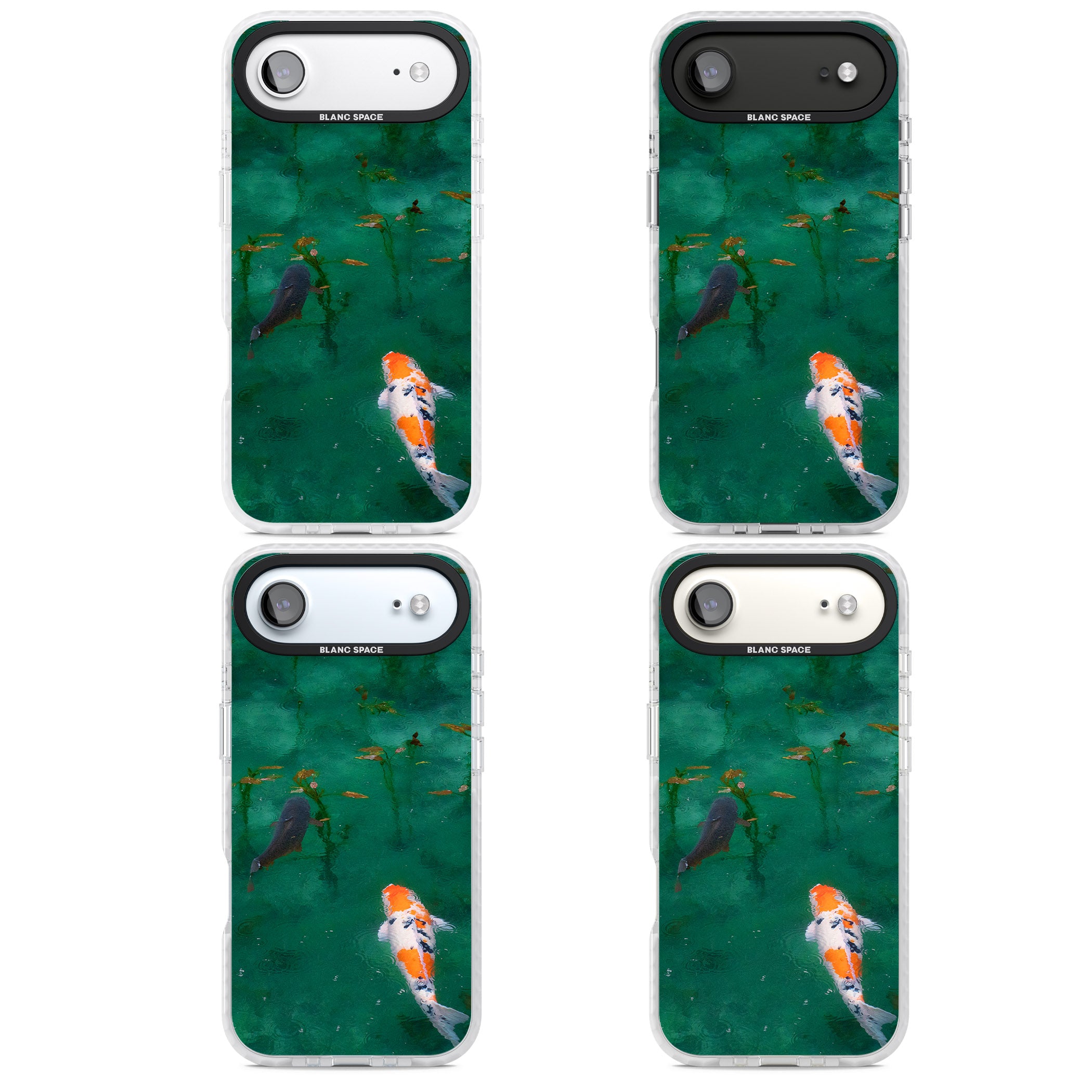 Koi Fish iPhone 17 Air Impact Pro Clear Phone Case APT Impact Protection