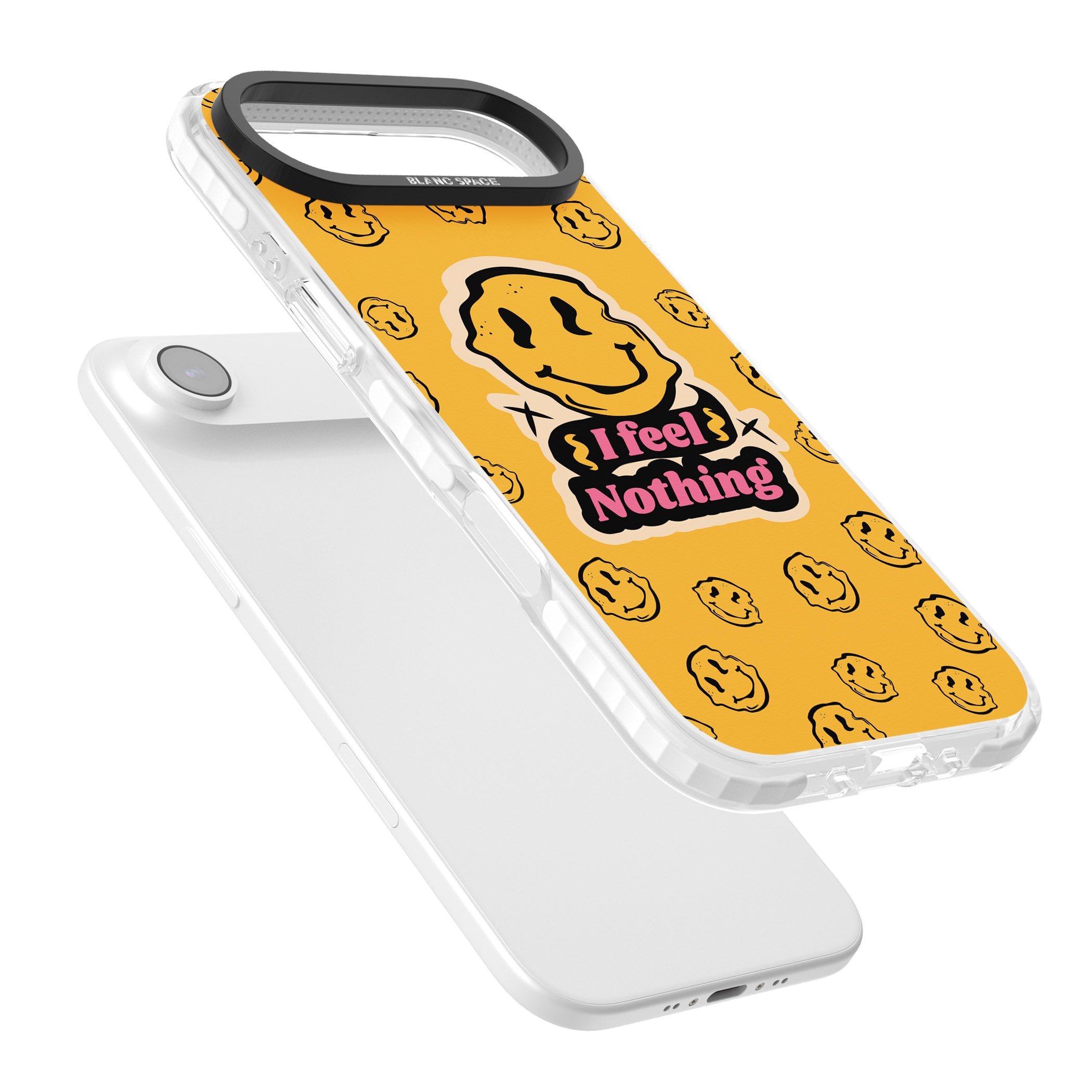 I Feel Nothing iPhone 17 Air Impact Pro Clear Phone Case Colours