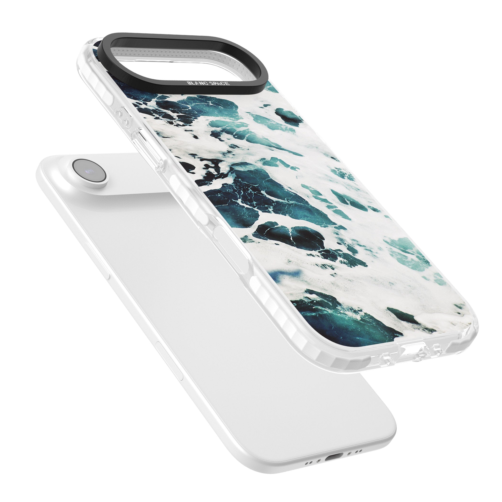 Ocean Surge iPhone 17 Air Impact Pro Clear Phone Case Colours