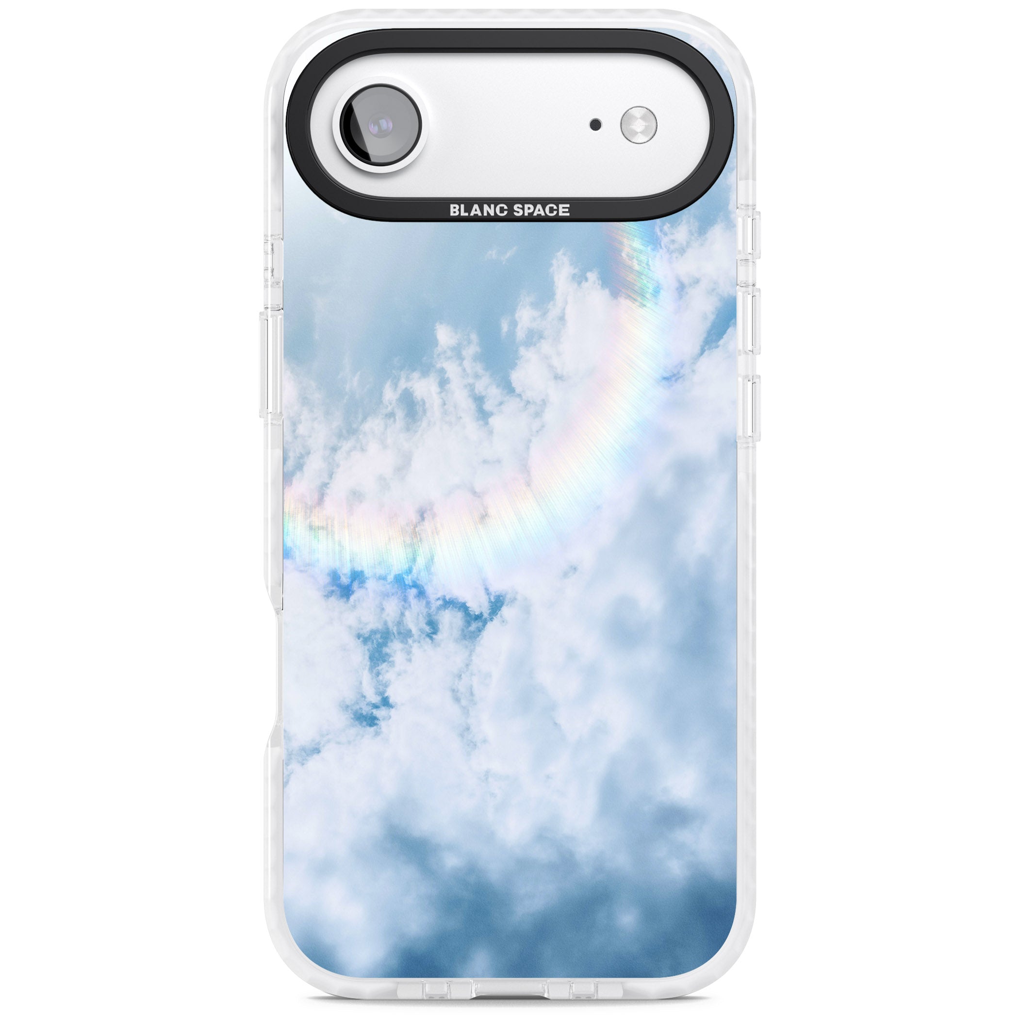 Pastel Rainbow Sky iPhone 17 Air Impact Pro Clear Phone Case