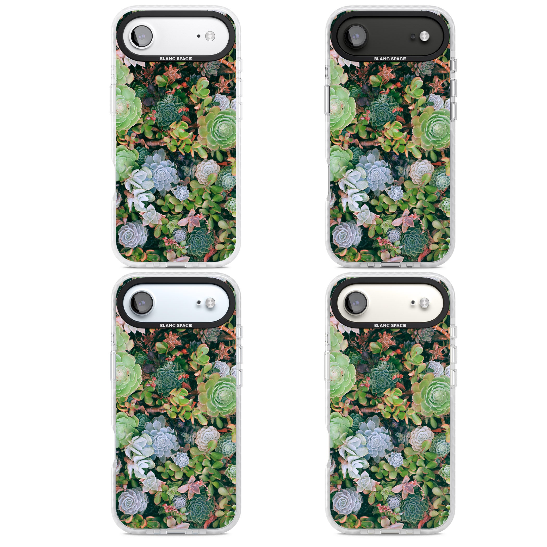 Succulent Garden iPhone 17 Air Impact Pro Clear Phone Case APT Impact Protection
