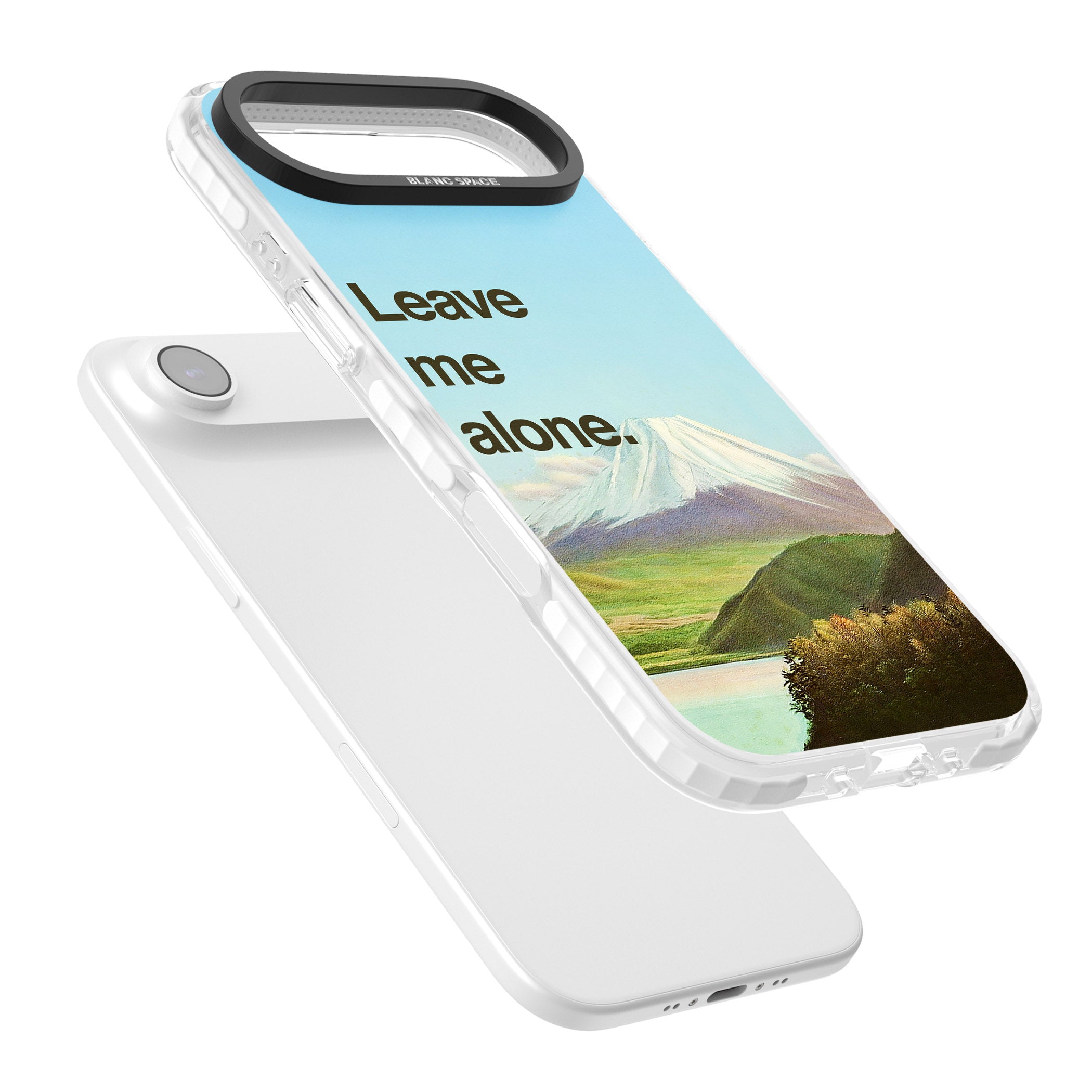 Leave Me Alone iPhone 17 Air Impact Pro Clear Phone Case Colours