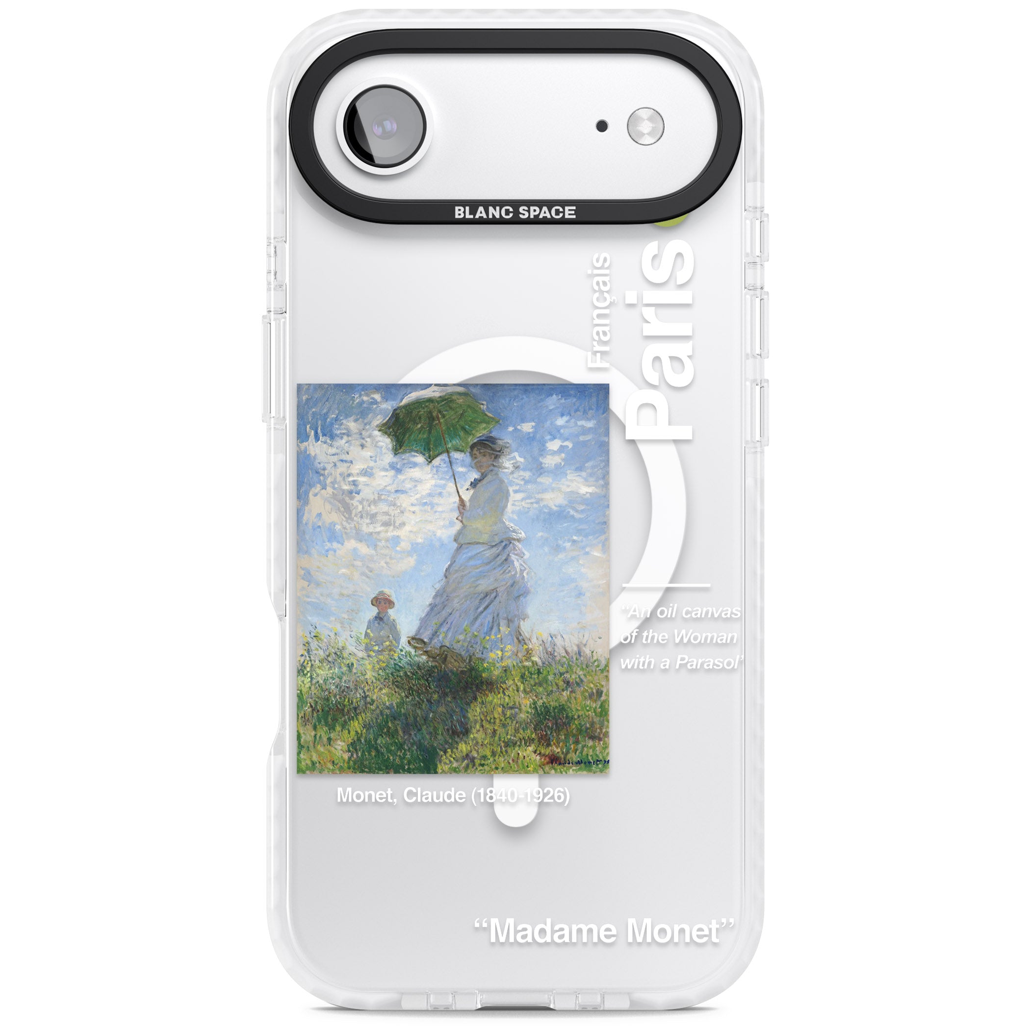 Madame Monet And Her Son iPhone 17 Air Impact Pro Clear Phone Case