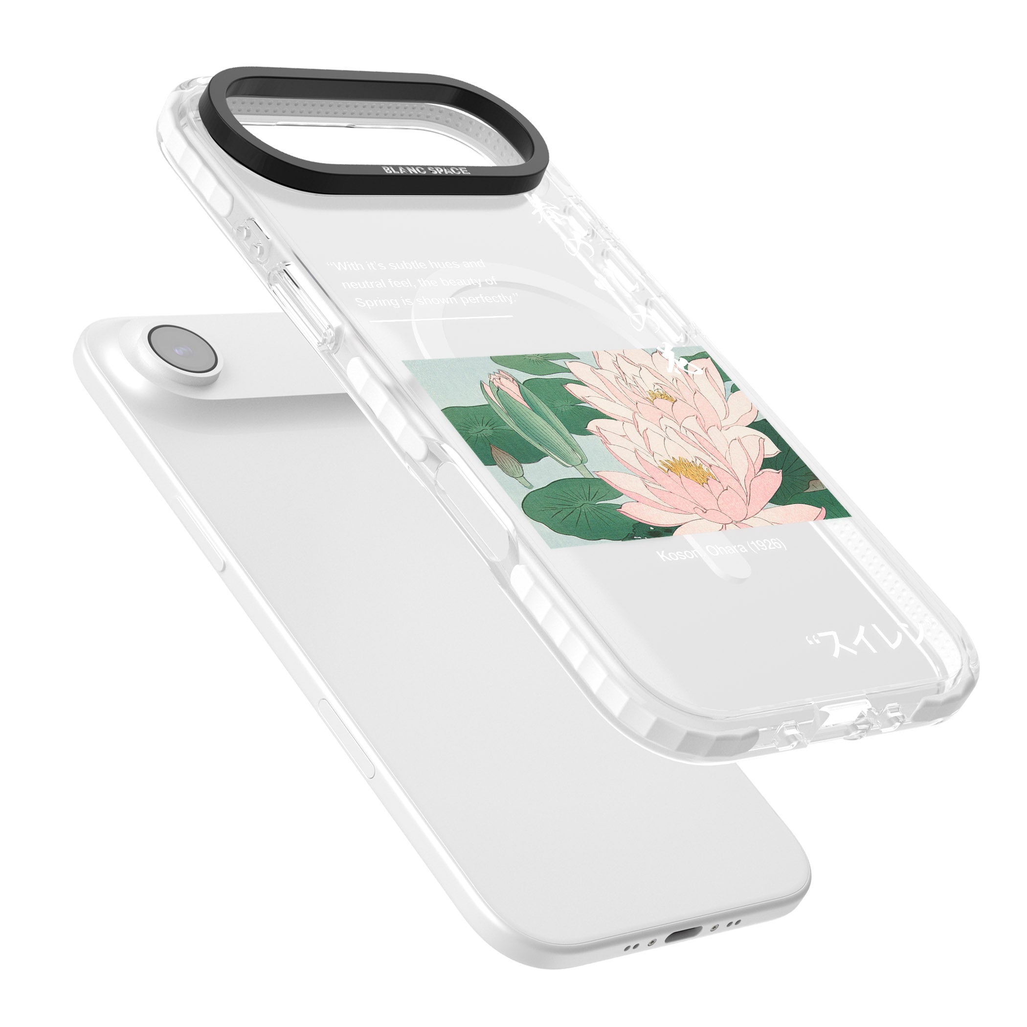 Water Lily iPhone 17 Air Impact Pro Clear Phone Case Colours