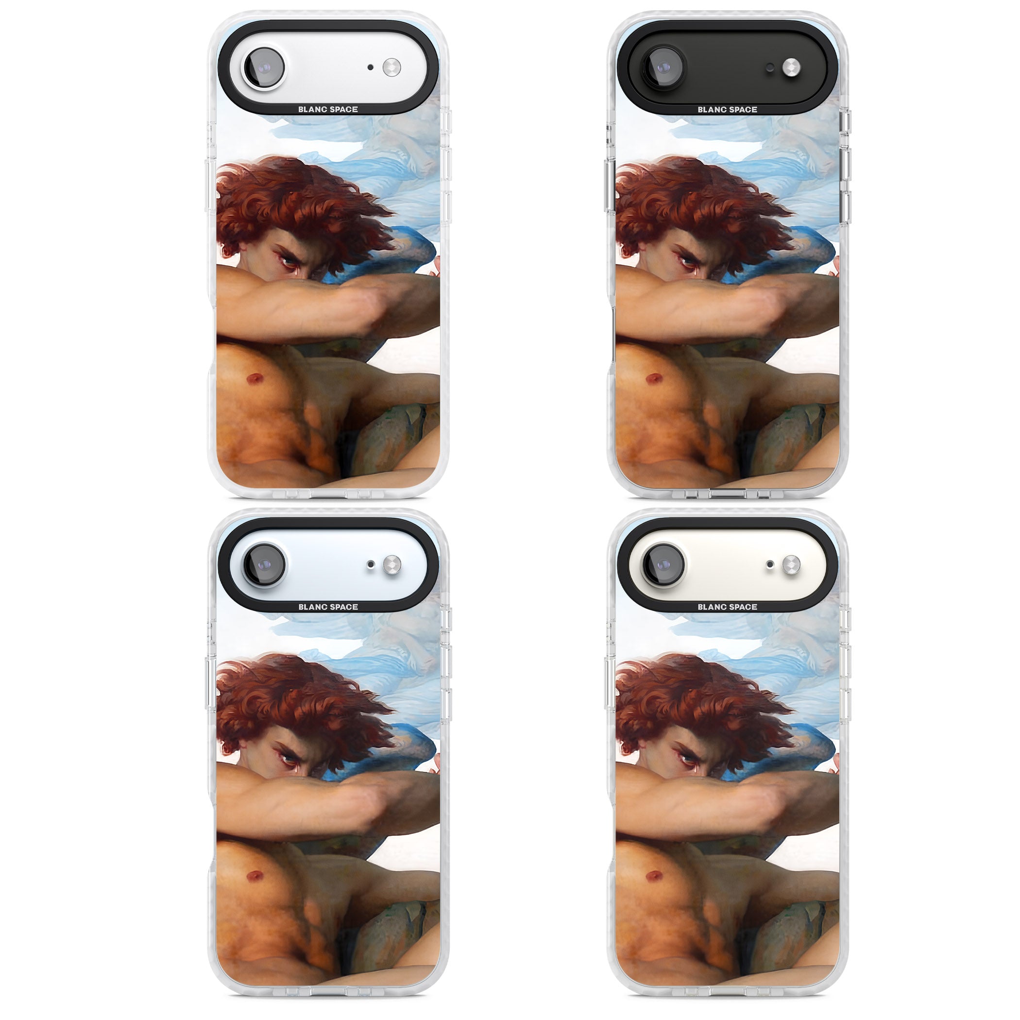 The Fallen Angel iPhone 17 Air Impact Pro Clear Phone Case APT Impact Protection