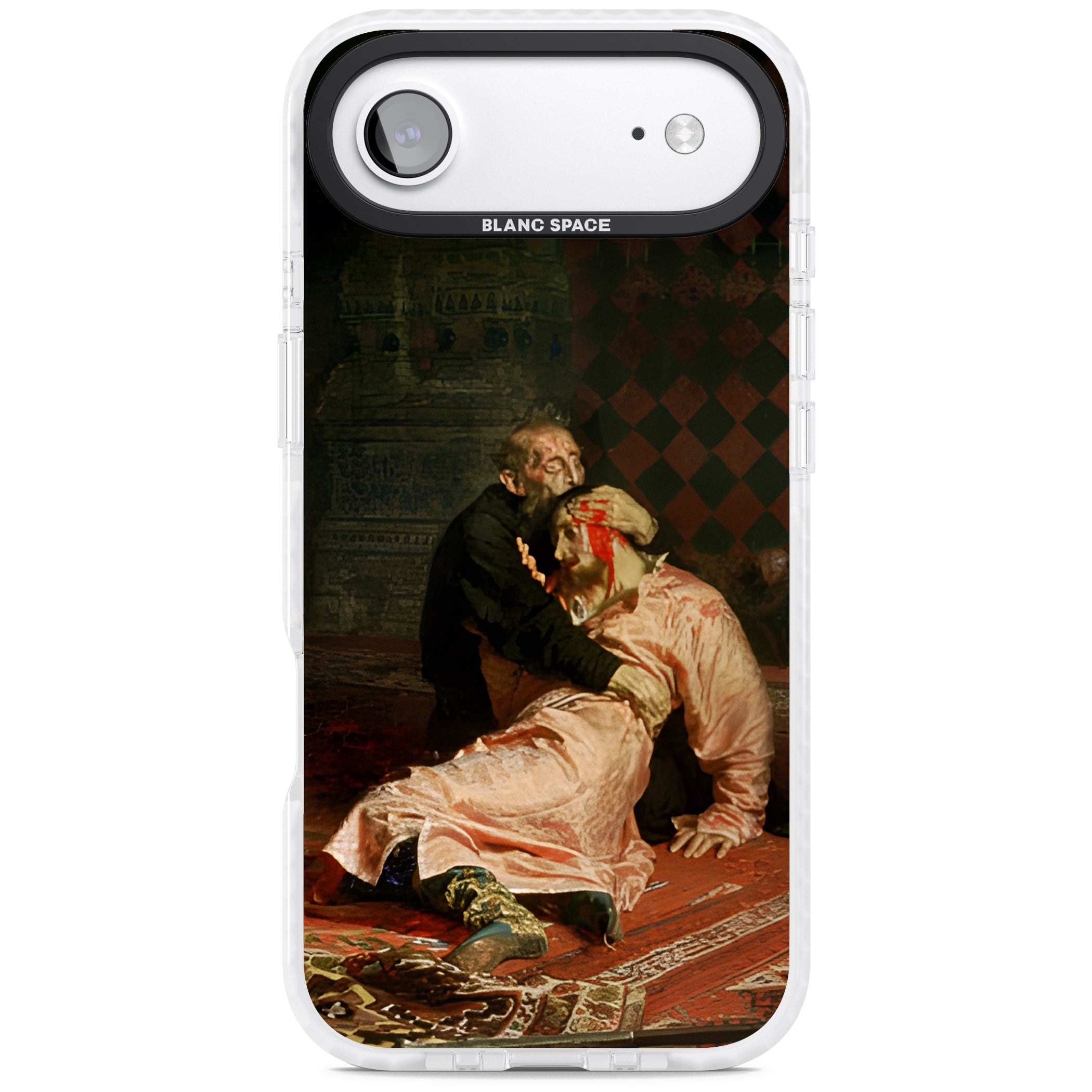 Ivan The Terrible & His Son iPhone 17 Air Impact Pro Clear Phone Case