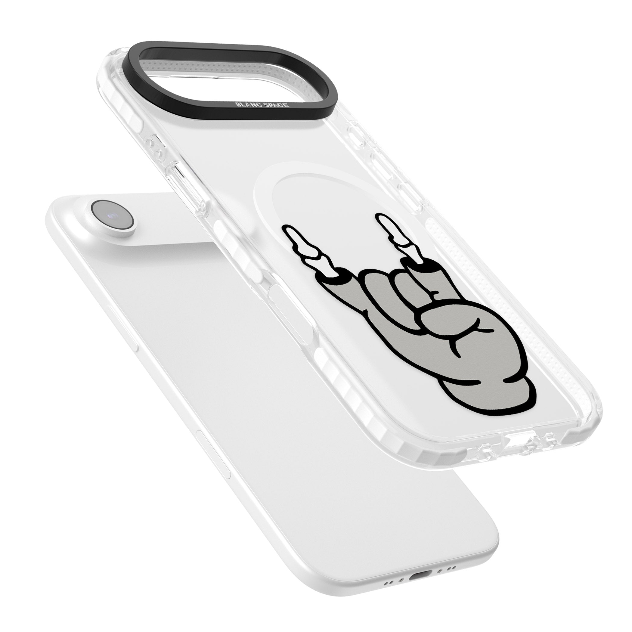 Rock 'Til You Drop iPhone 17 Air Impact Pro Clear Phone Case Colours