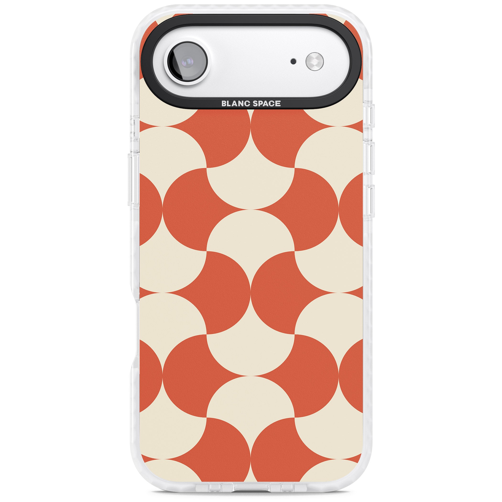 Abstract Retro Shapes iPhone 17 Air Impact Pro Clear Phone Case