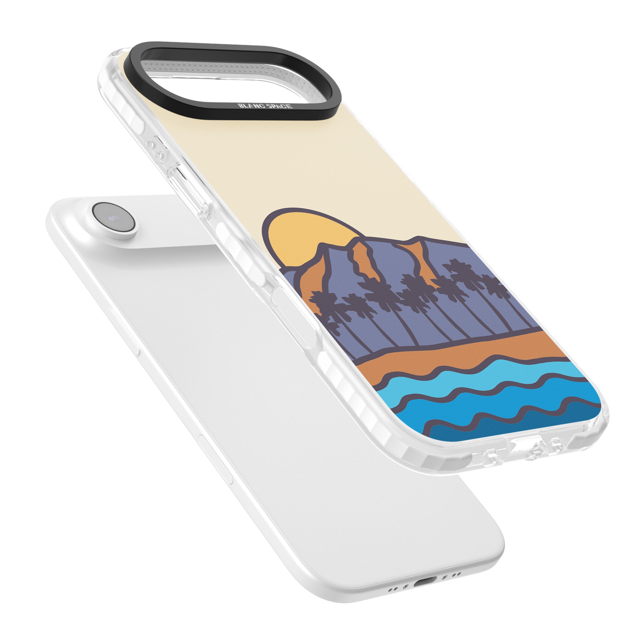 South Sunset iPhone 17 Air Impact Pro Clear Phone Case Colours