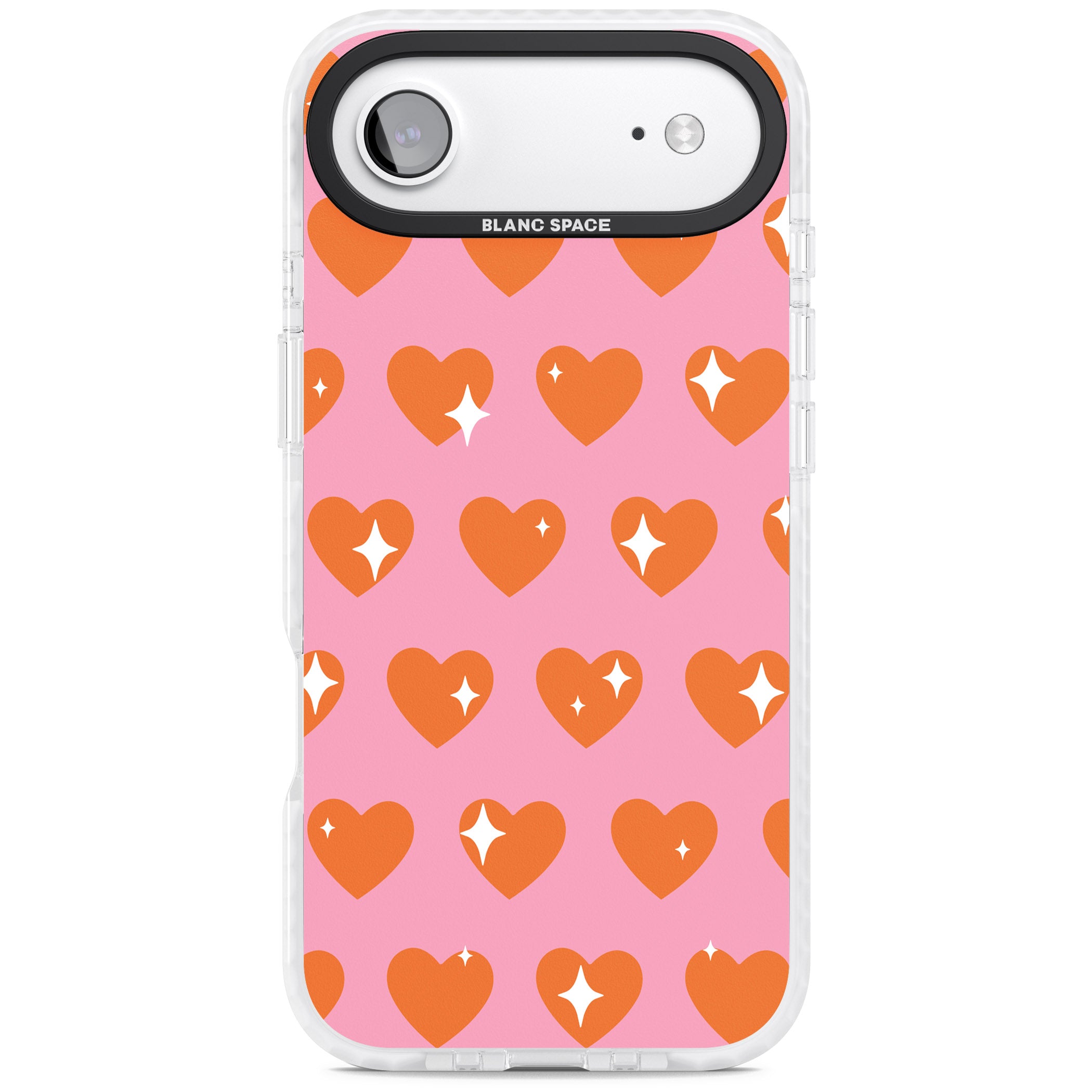 Sweet Hearts (Sunset) iPhone 17 Air Impact Pro Clear Phone Case