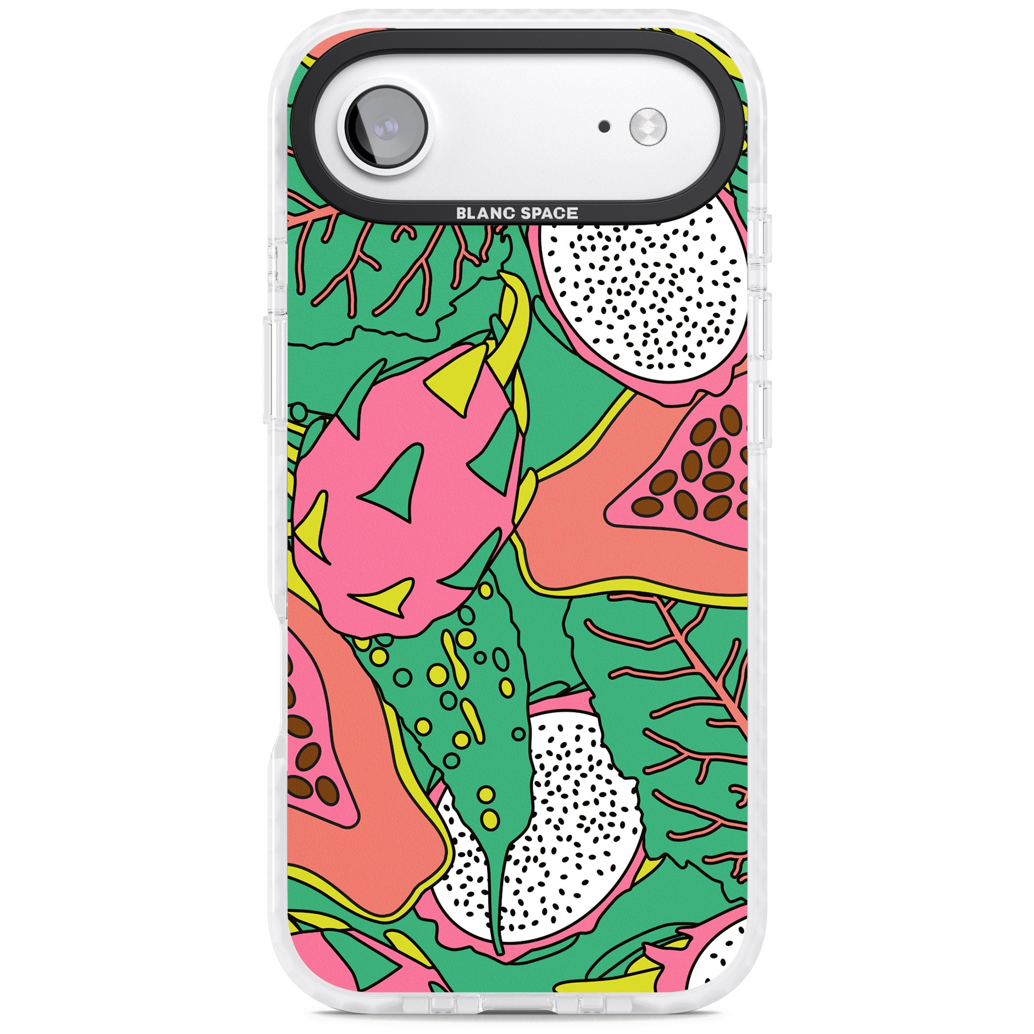 Psychedelic Salad iPhone 17 Air Impact Pro Clear Phone Case