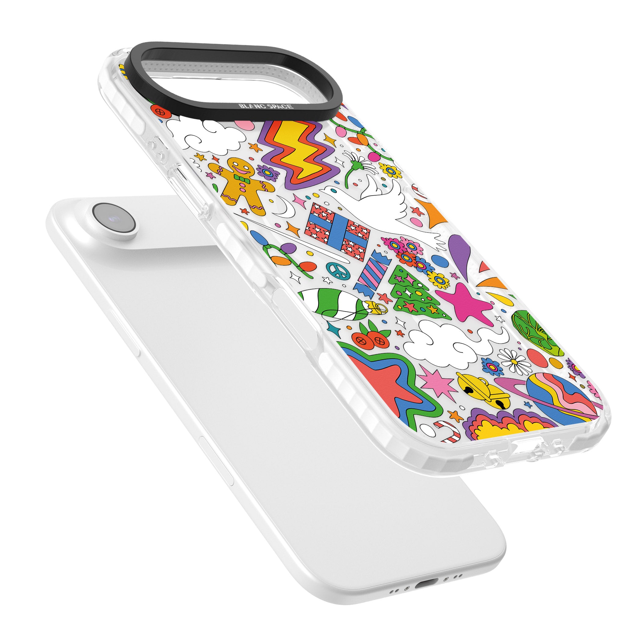 Whimsical Wonderland iPhone 17 Air Impact Pro Clear Phone Case Colours