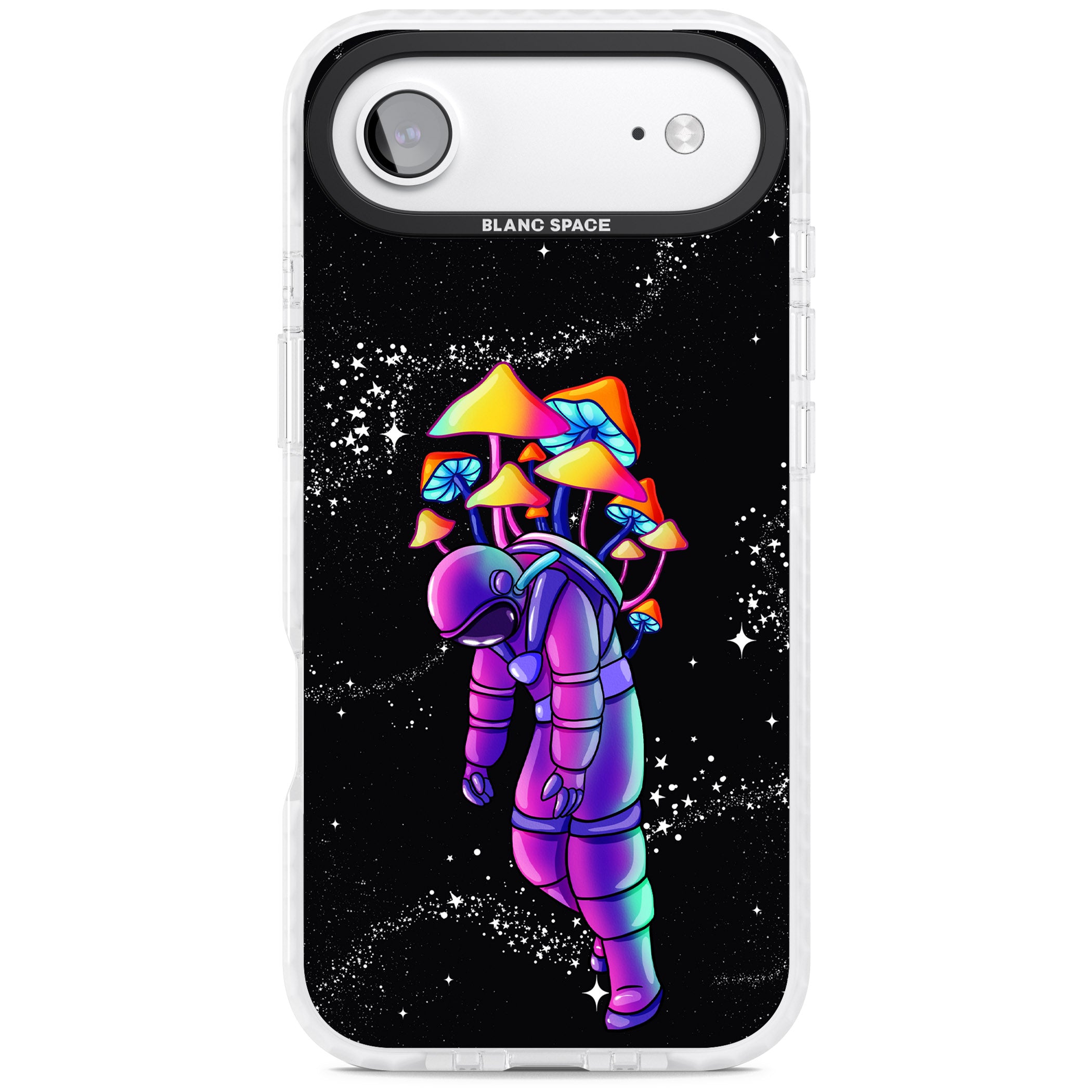 Space Mutation iPhone 17 Air Impact Pro Clear Phone Case