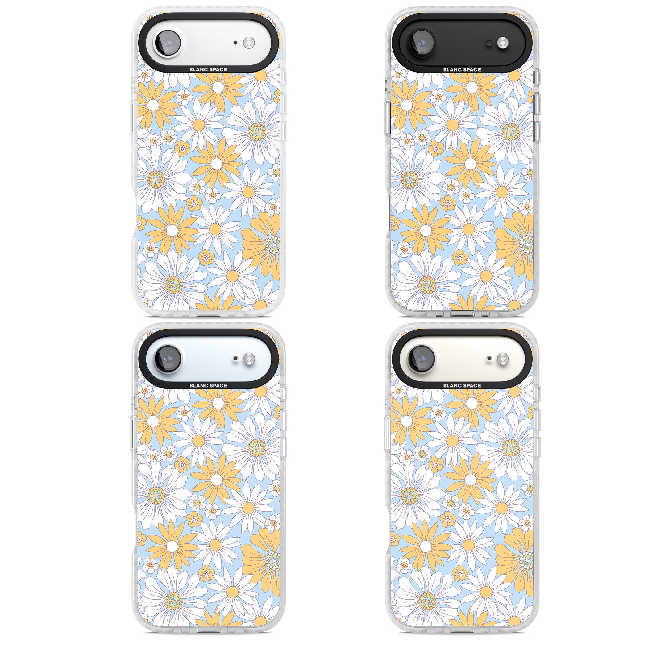 Summers Day Flower Mix iPhone 17 Air Impact Pro Clear Phone Case APT Impact Protection