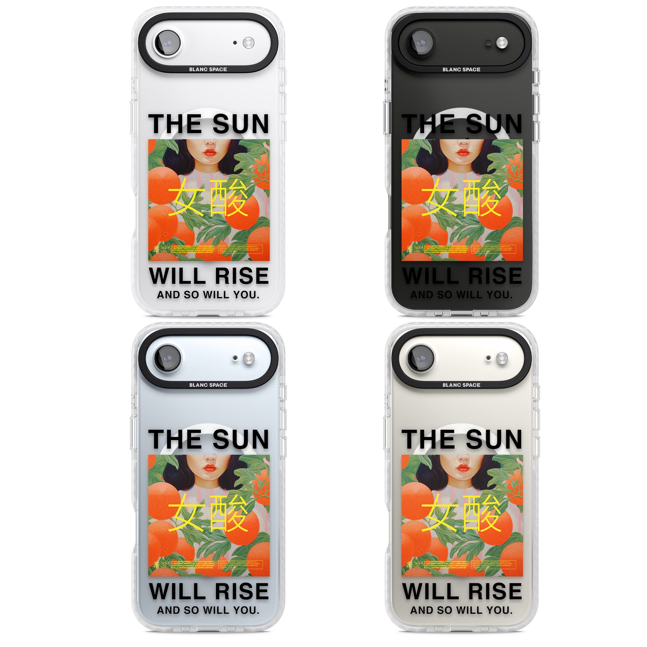 The Sun Will Rise iPhone 17 Air Impact Pro Clear Phone Case APT Impact Protection