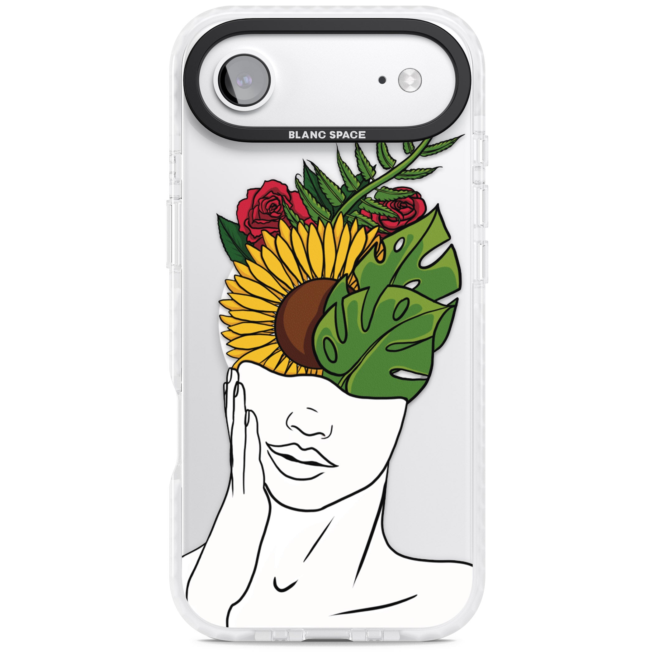 Let The Mind Flourish iPhone 17 Air Impact Pro Clear Phone Case