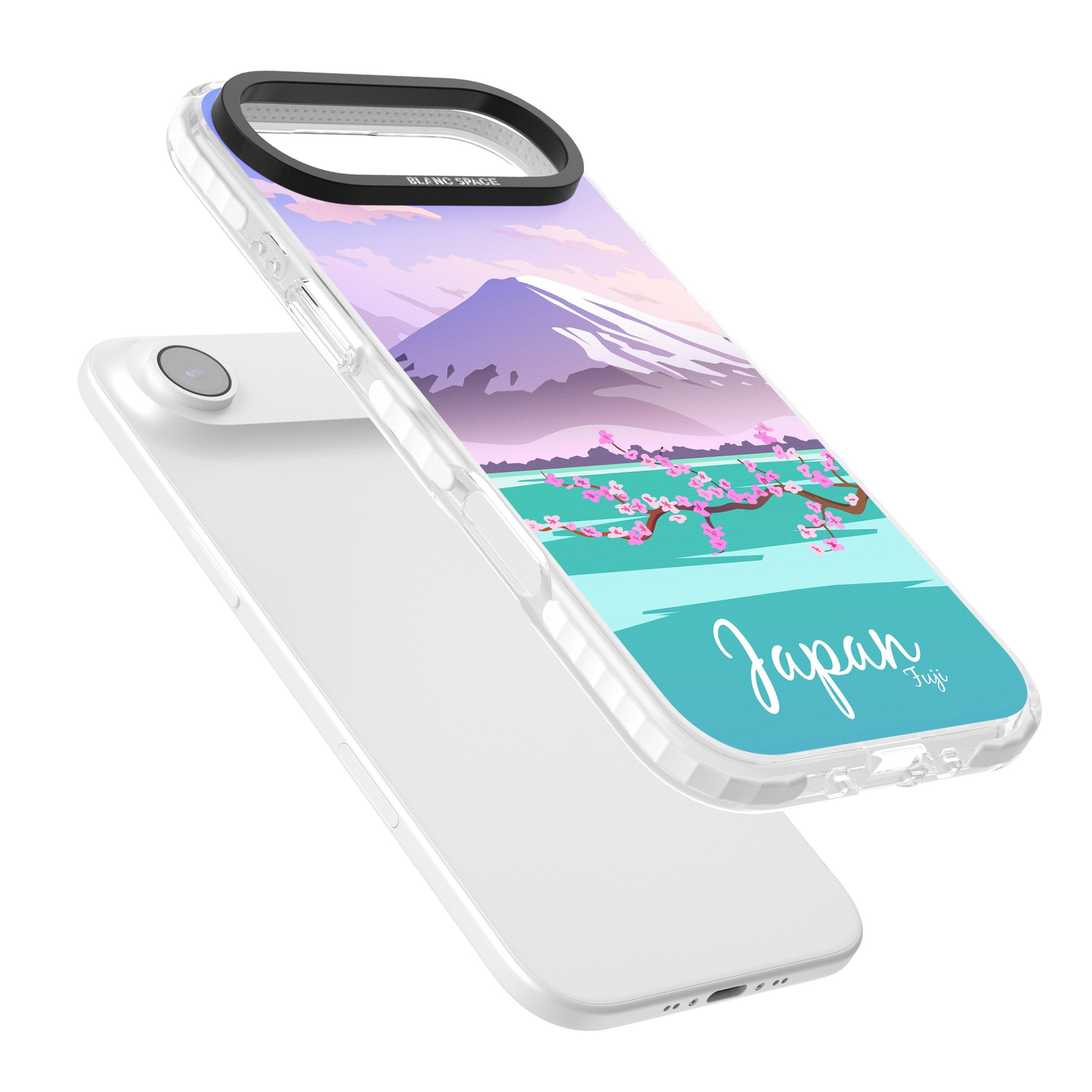 Vintage Travel Poster Japan iPhone 17 Air Impact Pro Clear Phone Case Colours