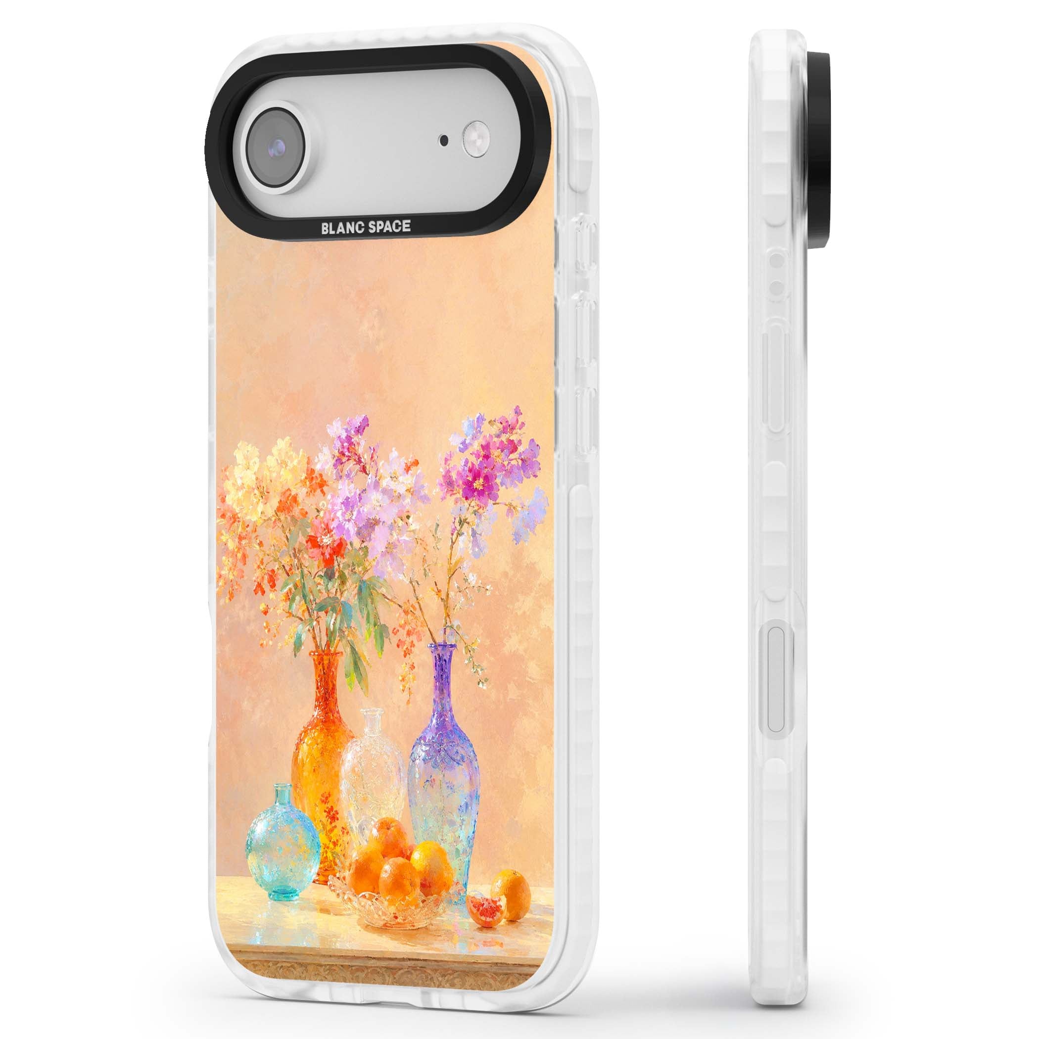 Peach Glass art iPhone case | Impact Magsafe case for iPhone Air