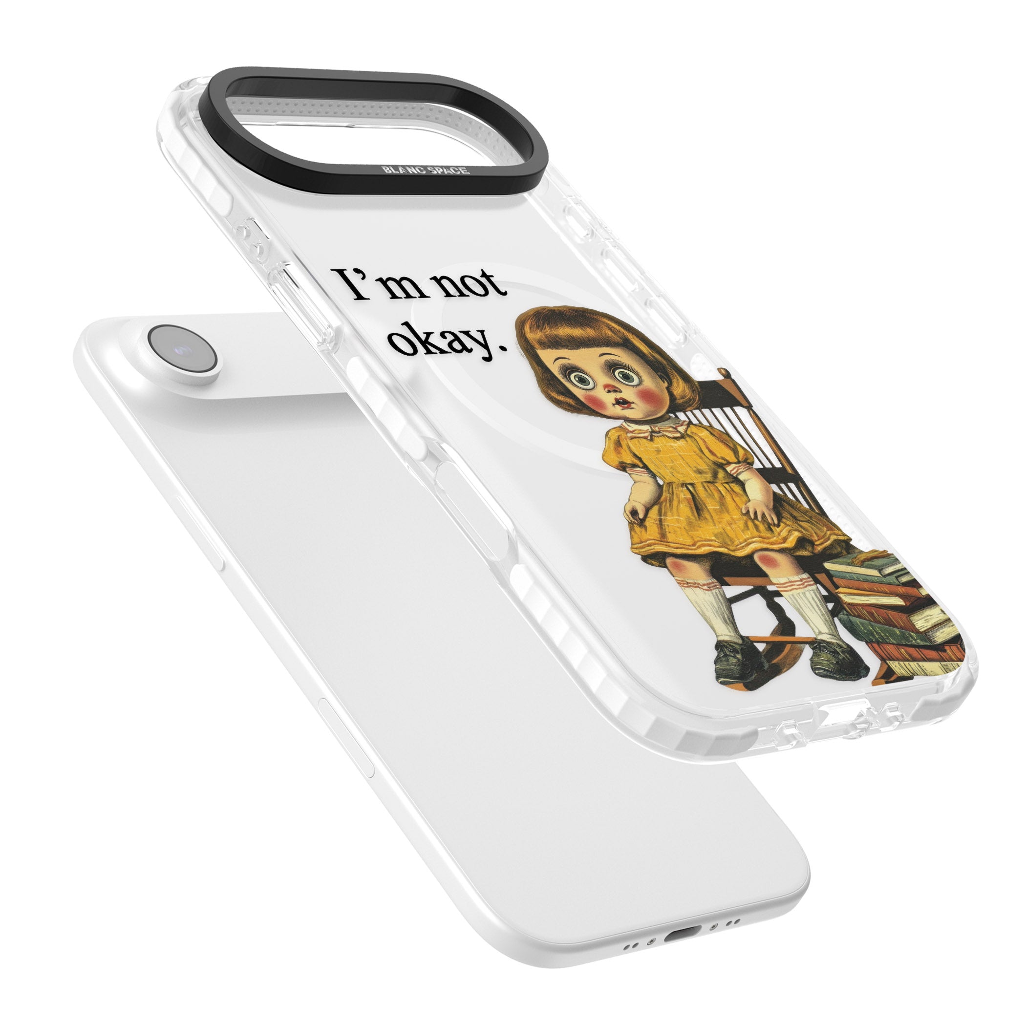 Im Not Okay iPhone 17 Air Impact Pro Clear Phone Case Colours