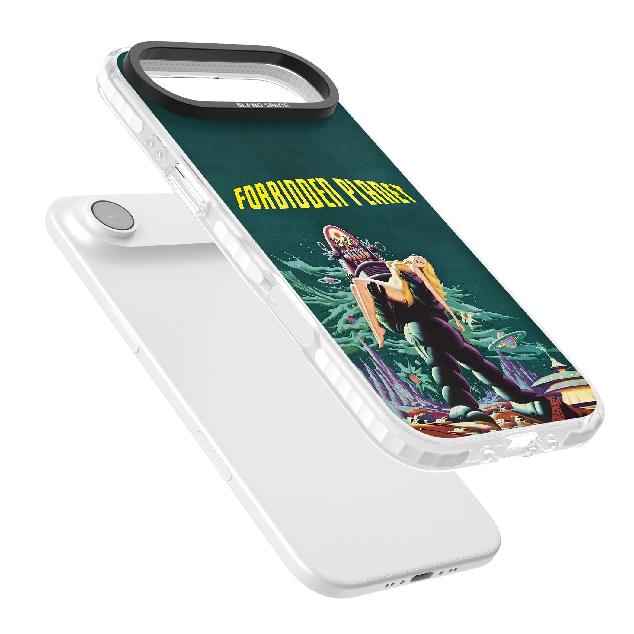Forbidden Planet Poster iPhone 17 Air Impact Pro Clear Phone Case Colours