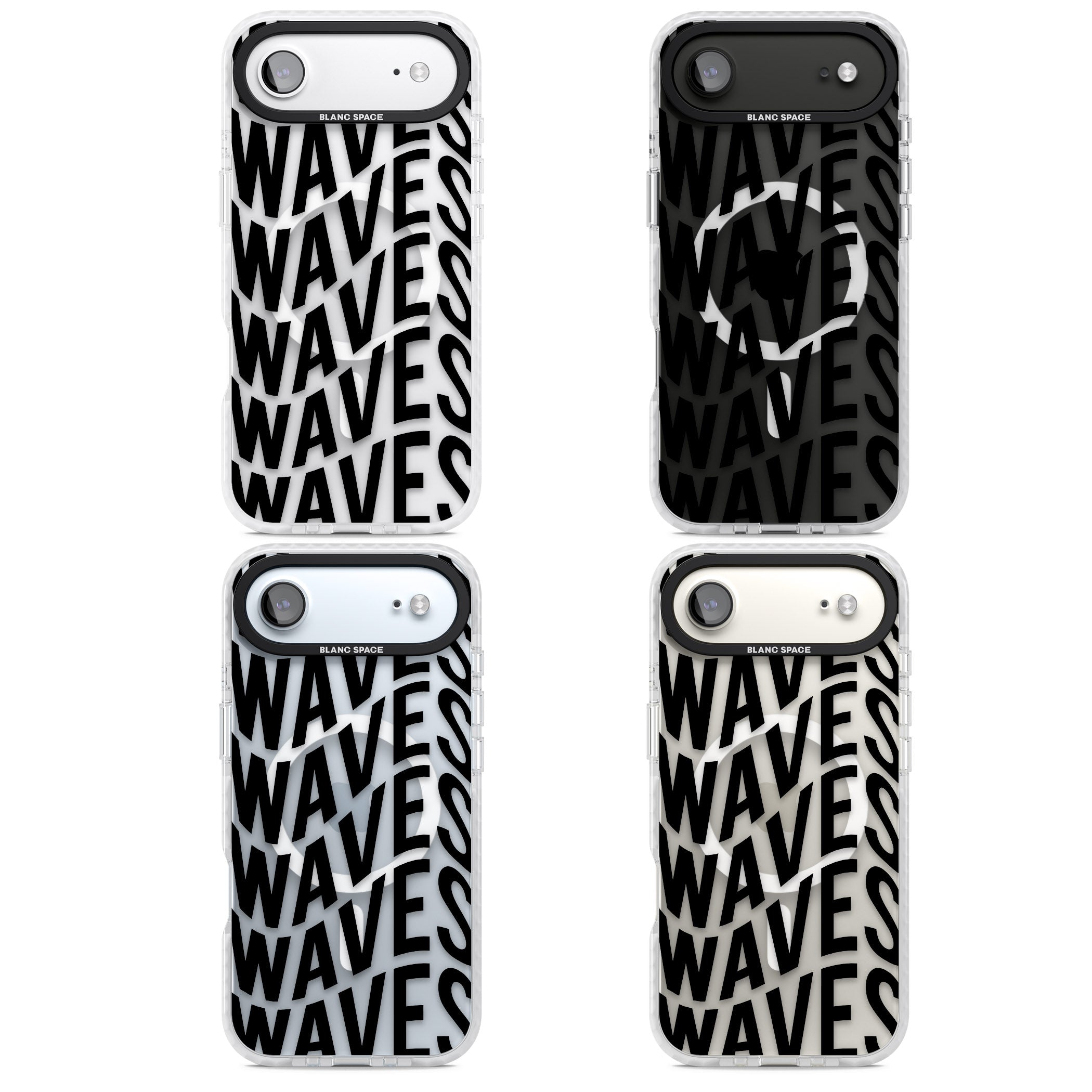 Waves iPhone 17 Air Impact Pro Clear Phone Case APT Impact Protection