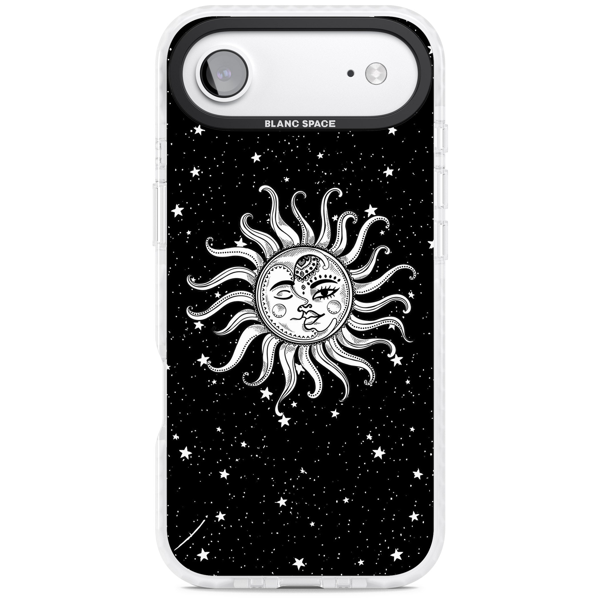 Mystic Sun Moon iPhone 17 Air Impact Clear Phone Case