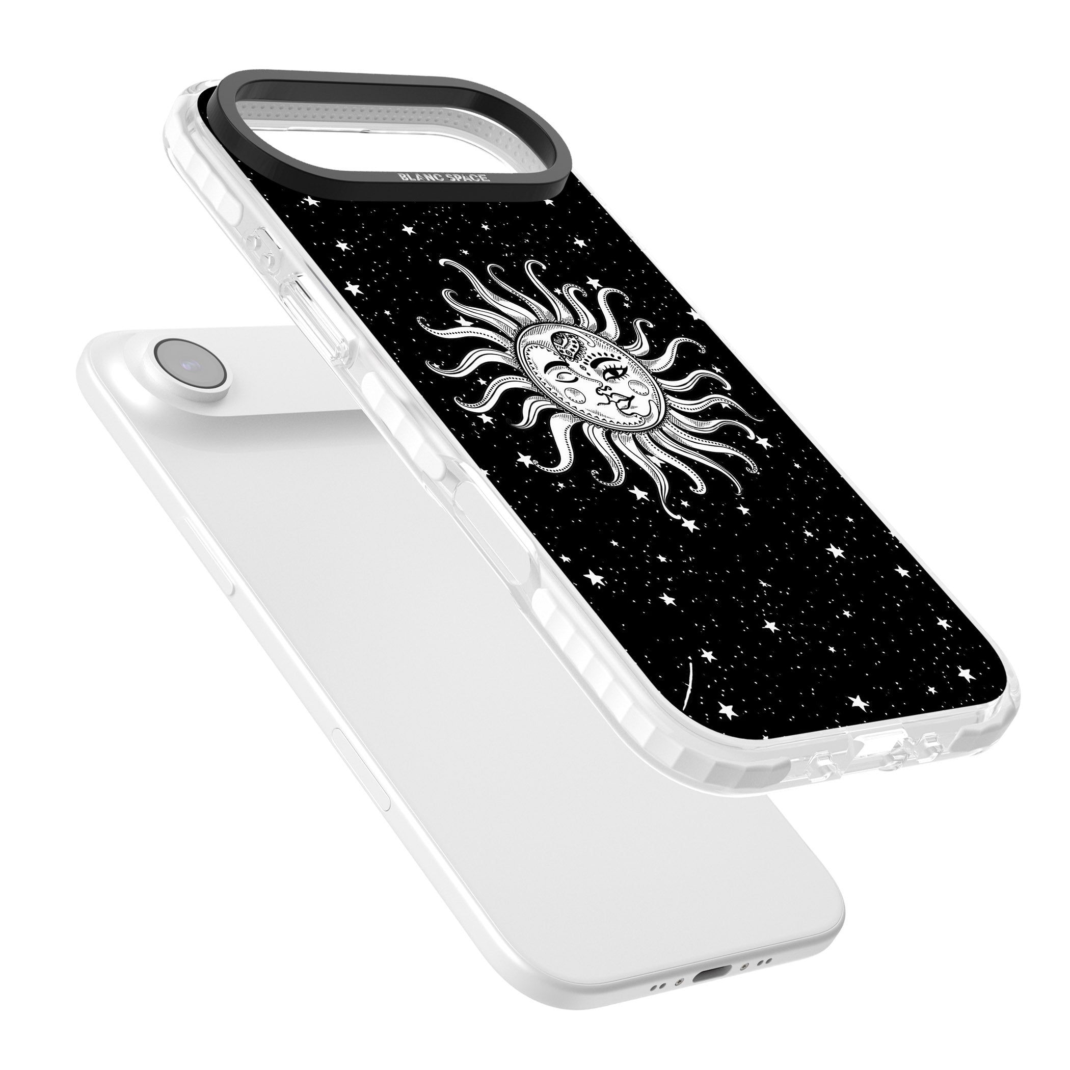 Mystic Sun Moon iPhone 17 Air Impact Clear Phone Case Colours