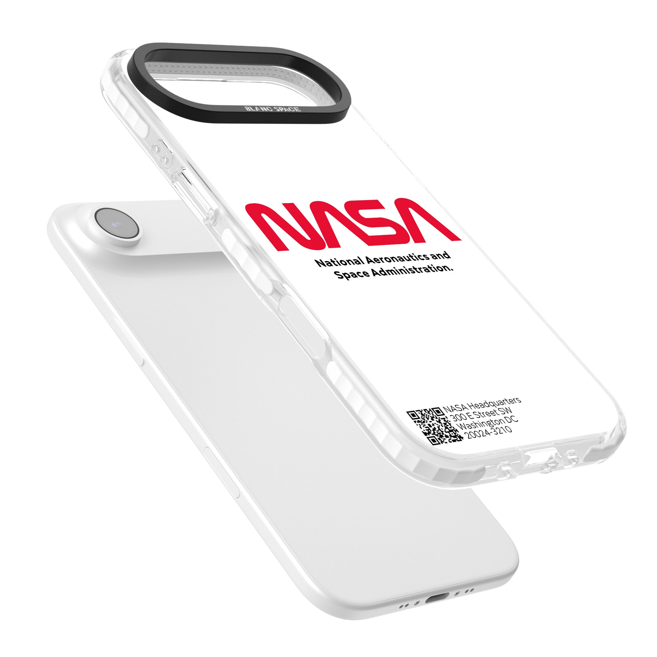 Nasa The Worm iPhone 17 Air Impact Clear Phone Case Colours