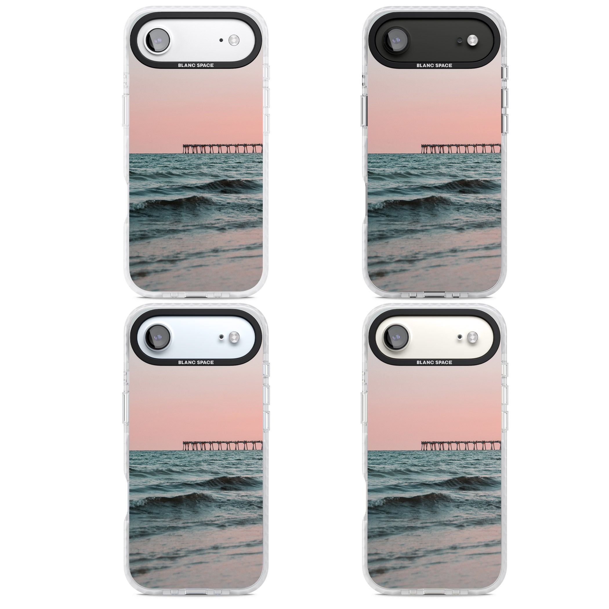 Sunset Pier iPhone 17 Air Impact Clear Phone Case APT Impact Protection