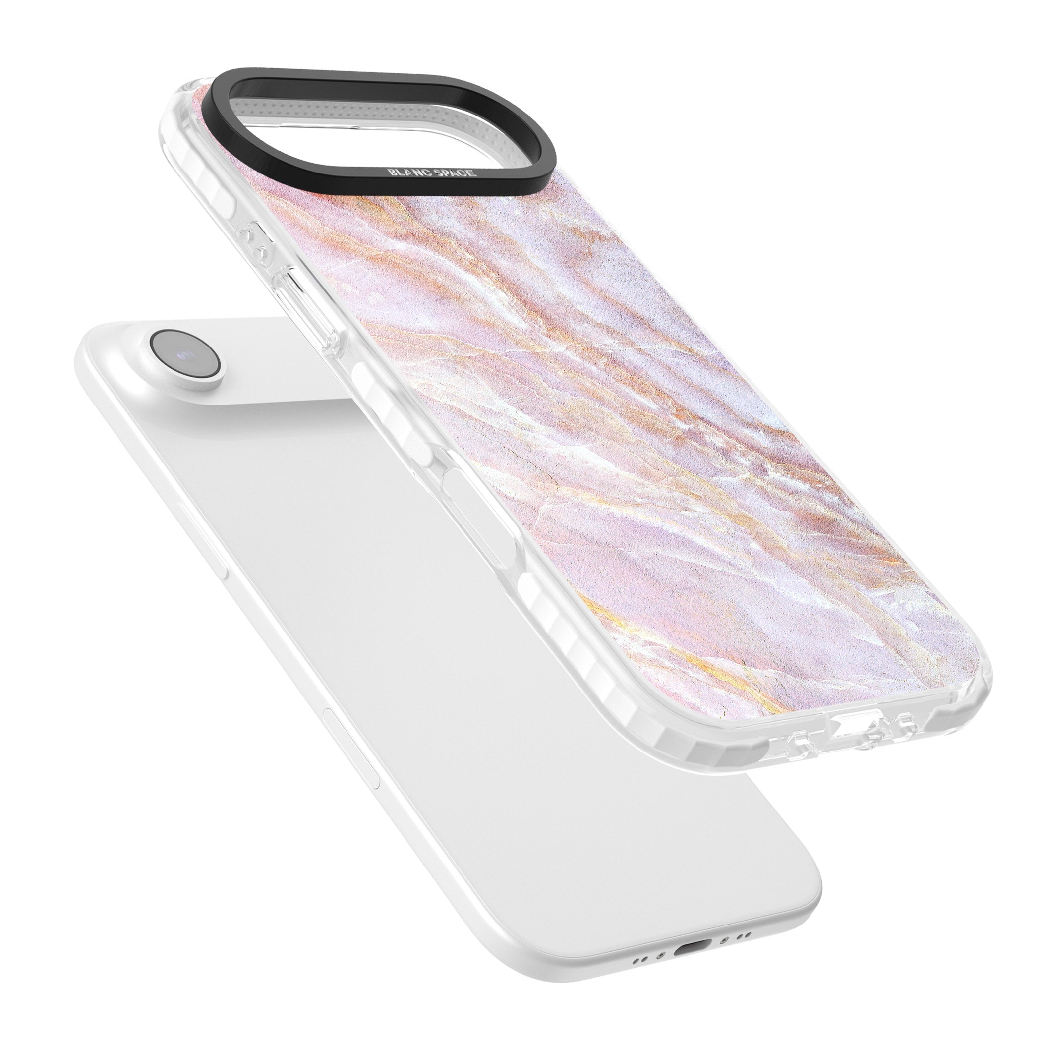 Soft Onyx Blush iPhone 17 Air Impact Clear Phone Case Colours