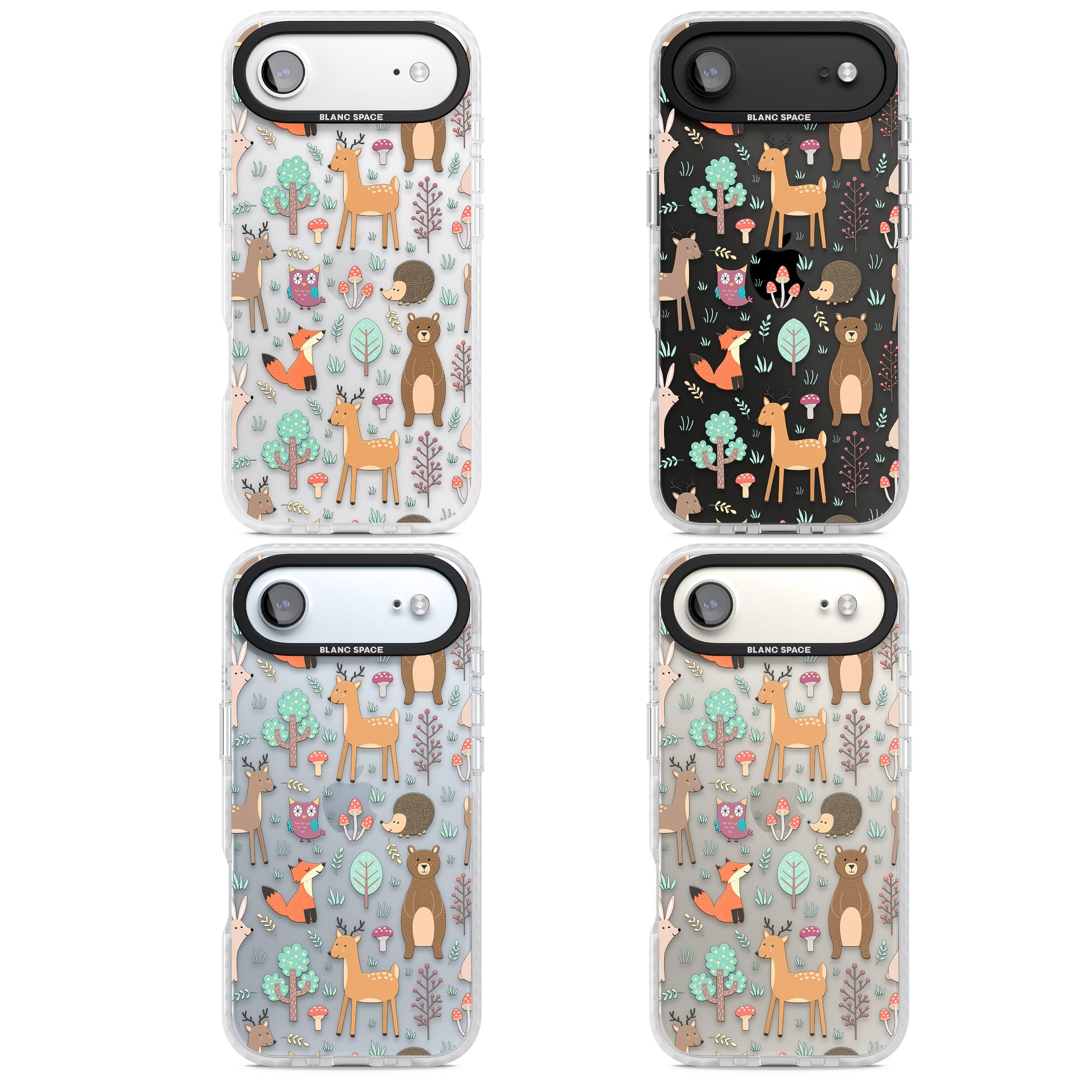 Wildlife Pattern iPhone 17 Air Impact Clear Phone Case APT Impact Protection