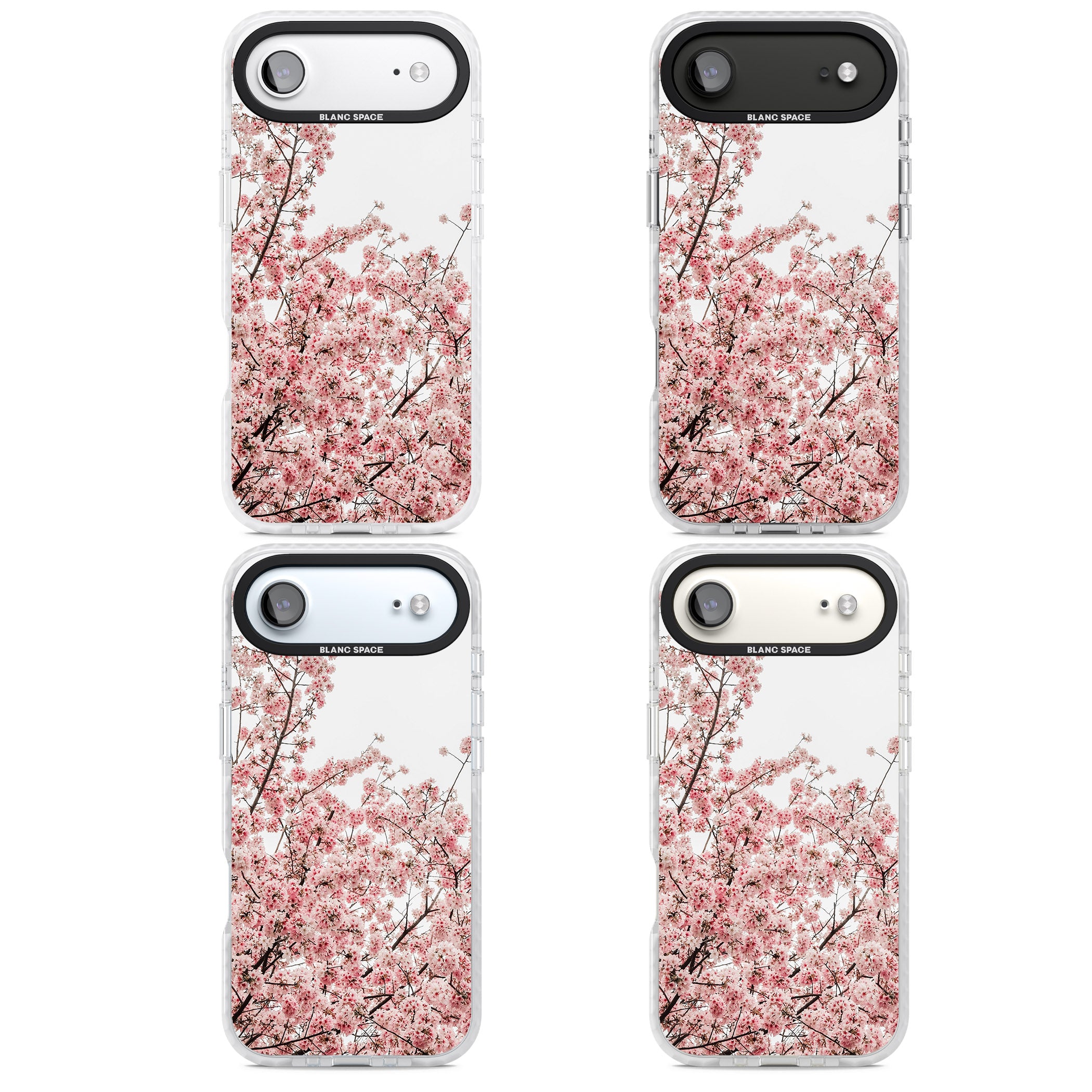 Cherry Blossom Bloom iPhone 17 Air Impact Clear Phone Case APT Impact Protection