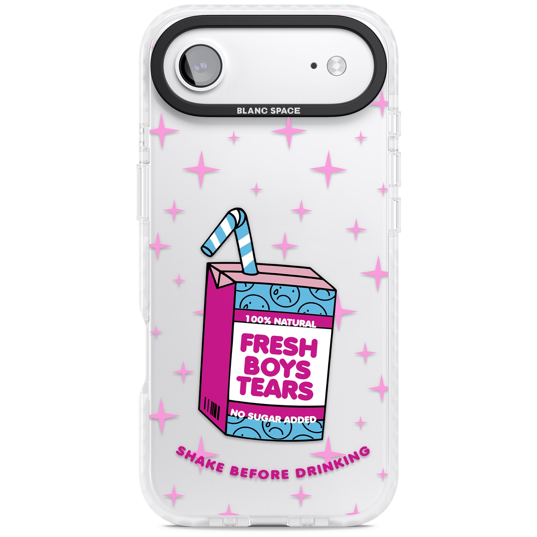 Boy Tears iPhone 17 Air Impact Clear Phone Case