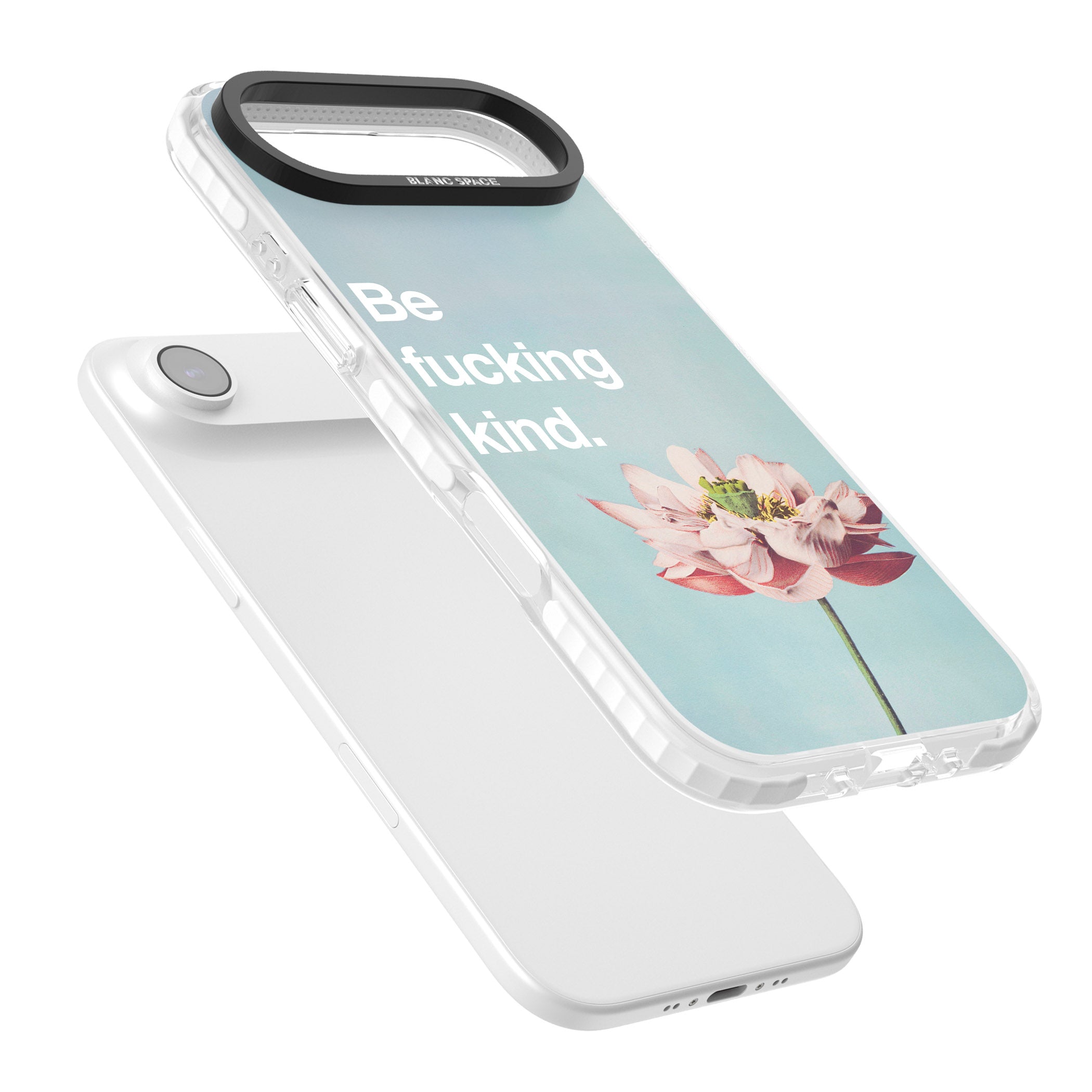 Be F*Cking Kind iPhone 17 Air Impact Clear Phone Case Colours