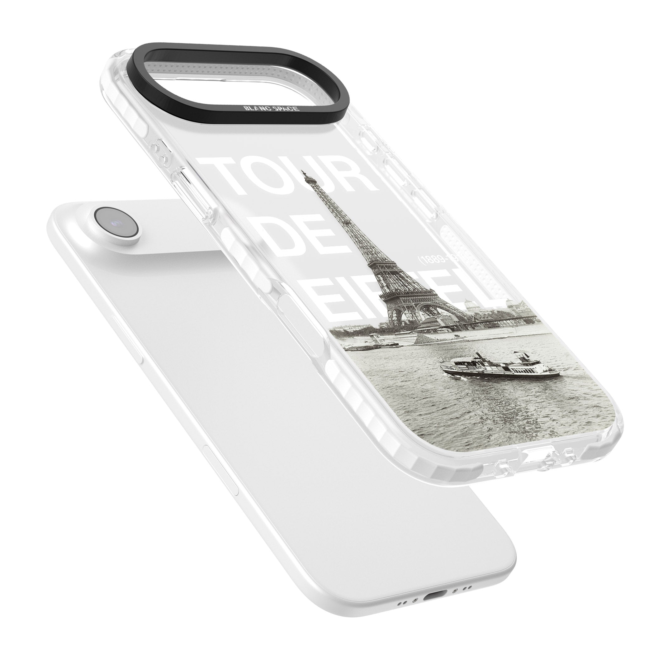 Tour De Eiffel iPhone 17 Air Impact Clear Phone Case Colours