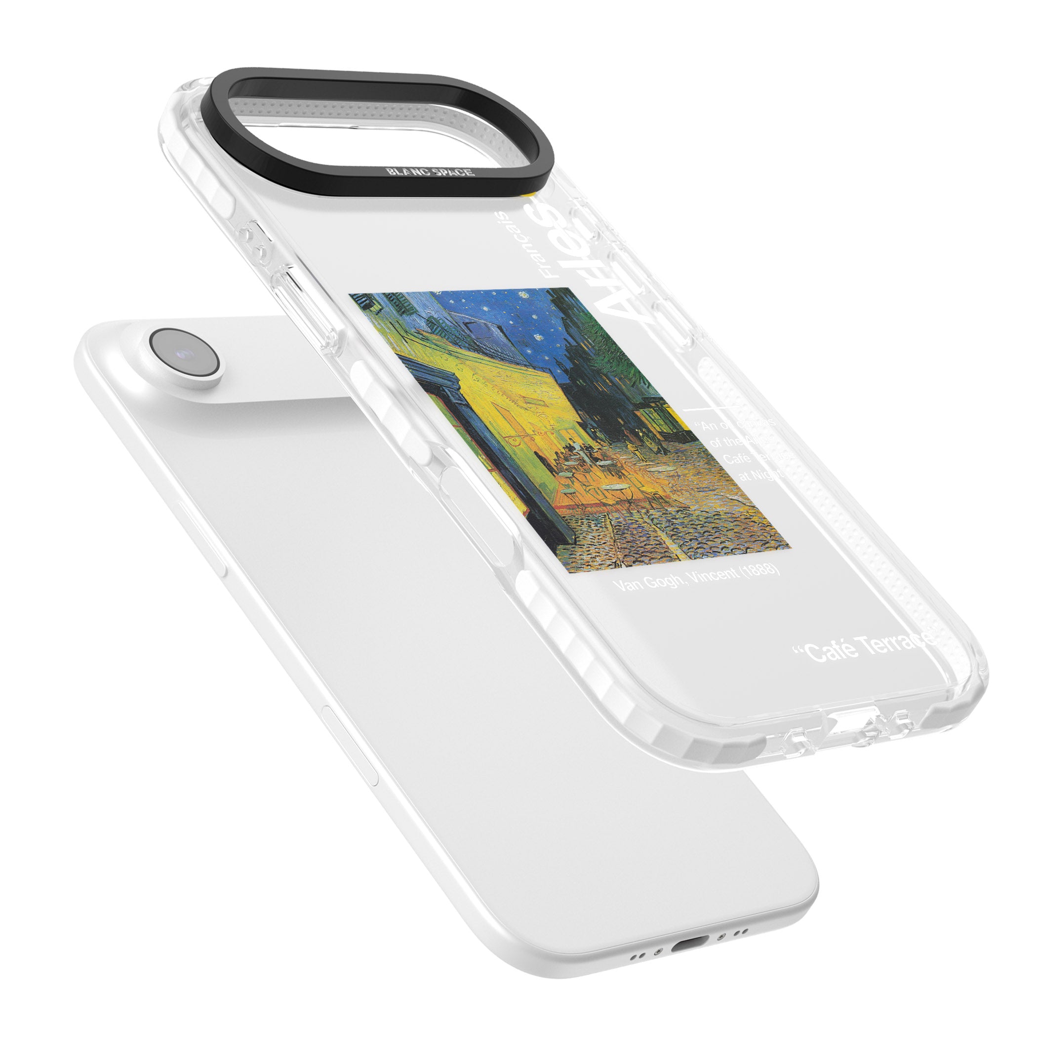 Cafe Terrace At Night iPhone 17 Air Impact Clear Phone Case Colours