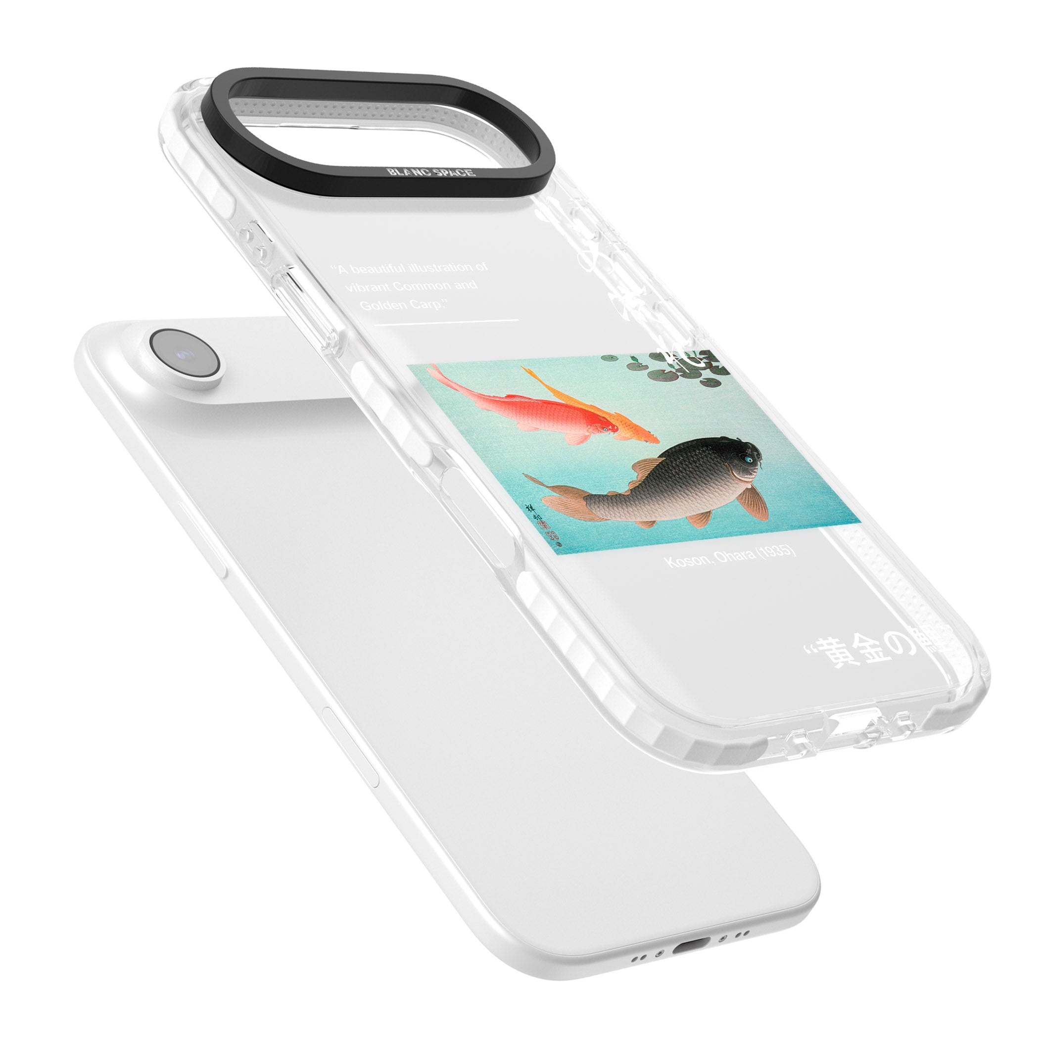 Golden Carp iPhone 17 Air Impact Clear Phone Case Colours