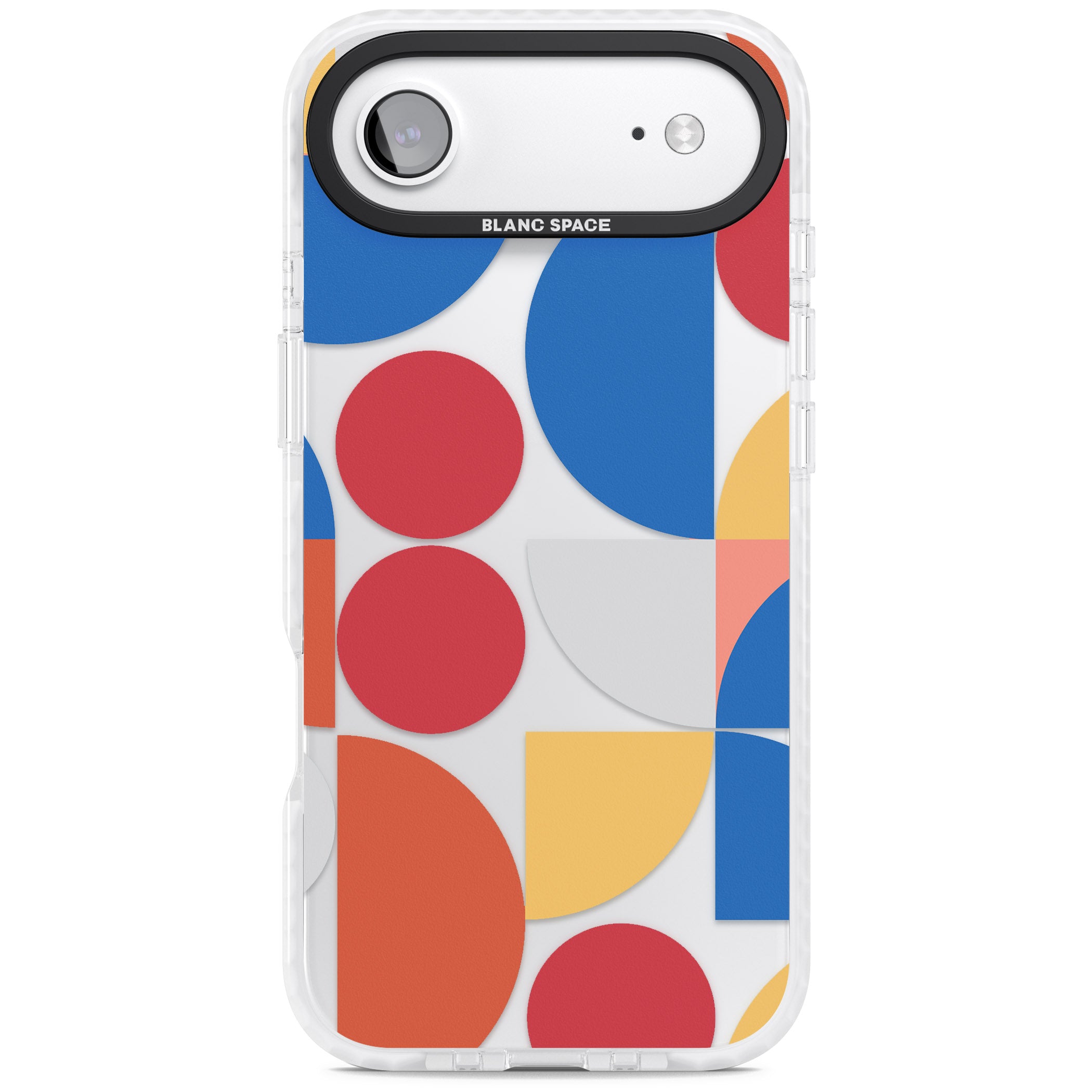 Abstract Colorful Geometric iPhone 17 Air Impact Clear Phone Case