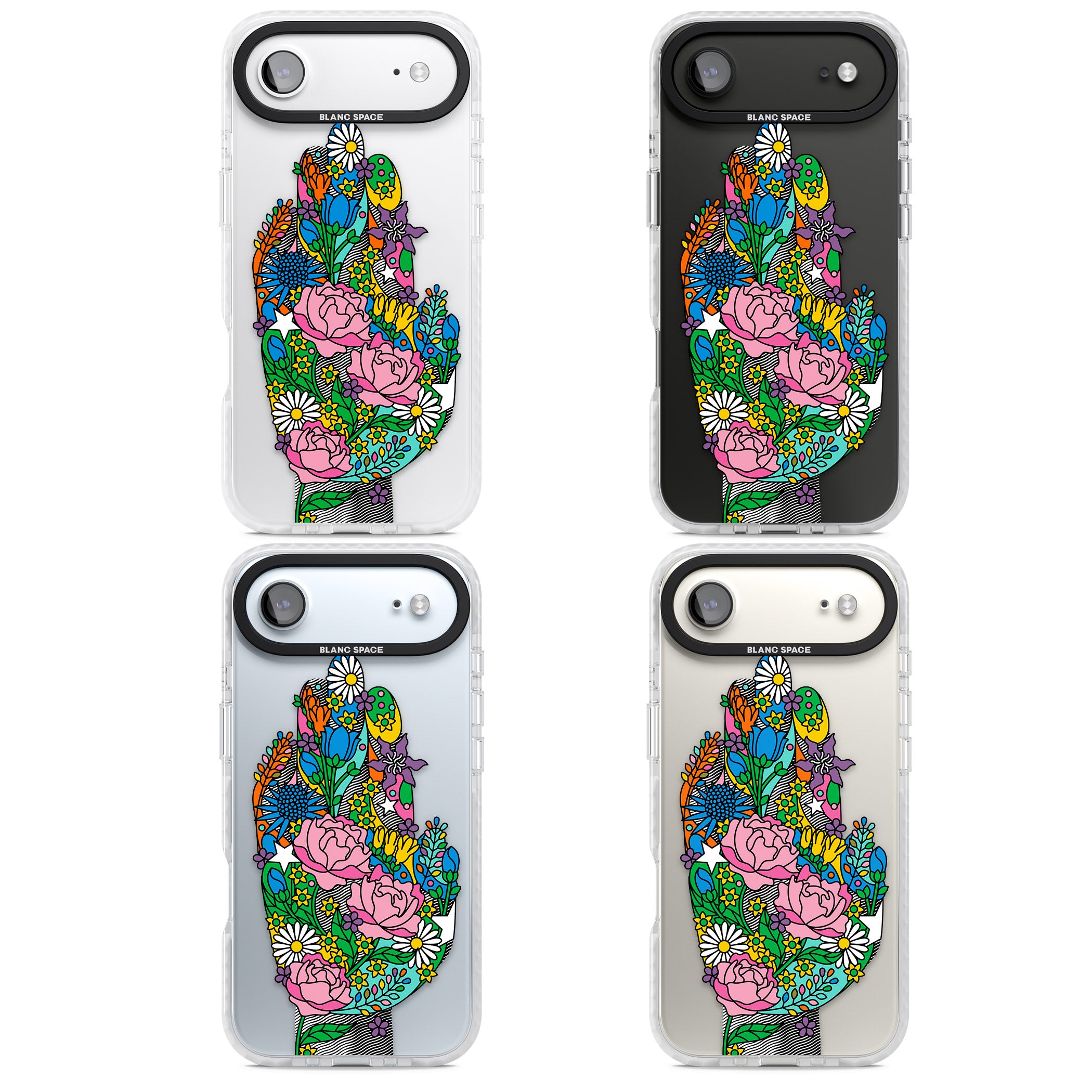 Garden Touch iPhone 17 Air Impact Clear Phone Case APT Impact Protection