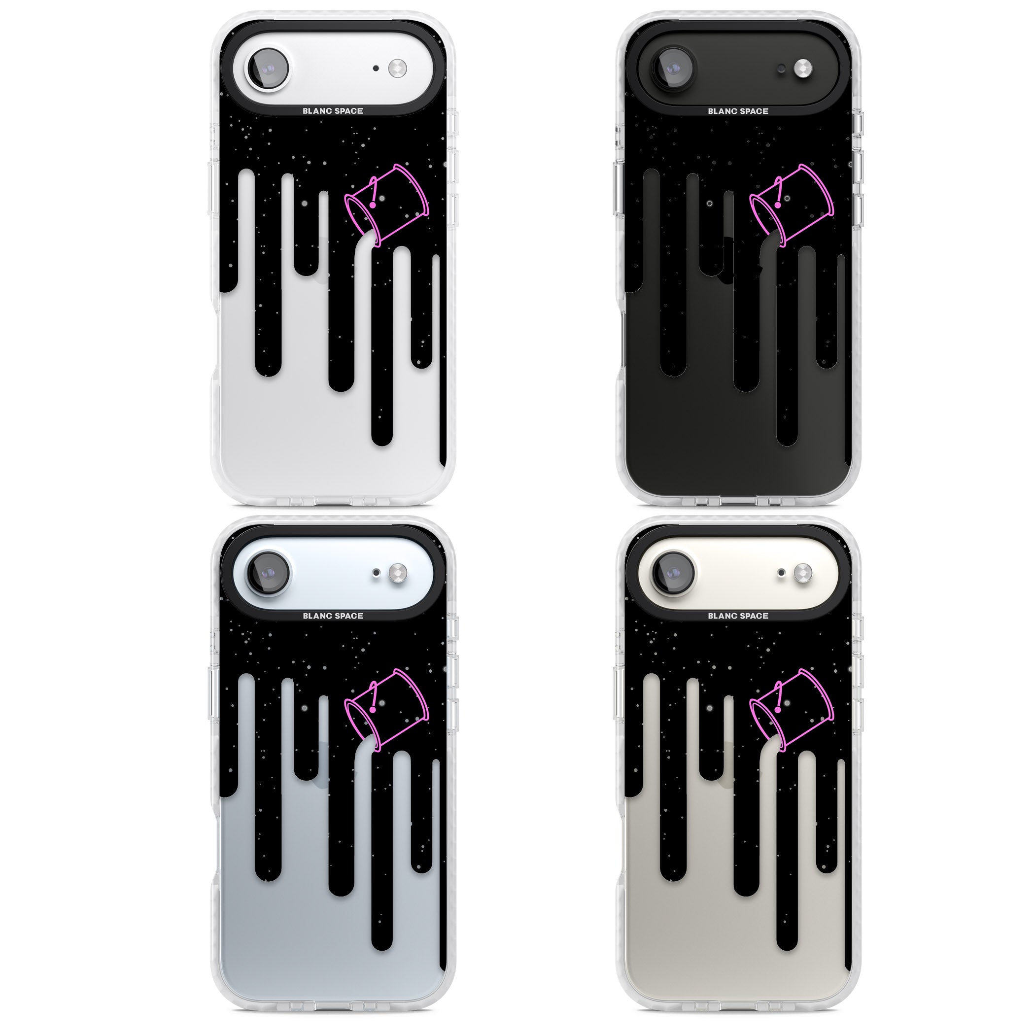 Cosmic Drip iPhone 17 Air Impact Clear Phone Case APT Impact Protection