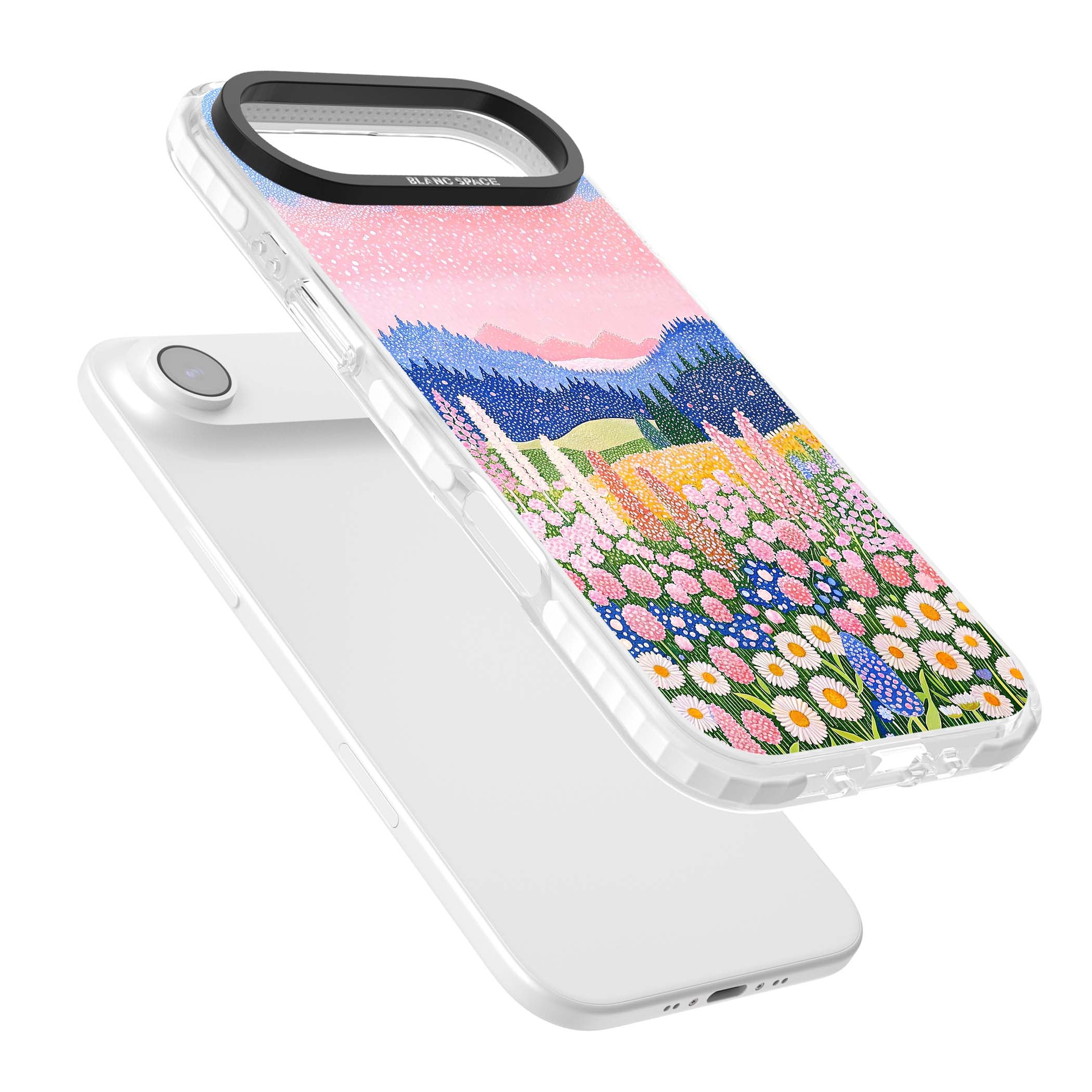 Valley Horizon cottagecore iPhone case | Black Impact case for iPhone Air