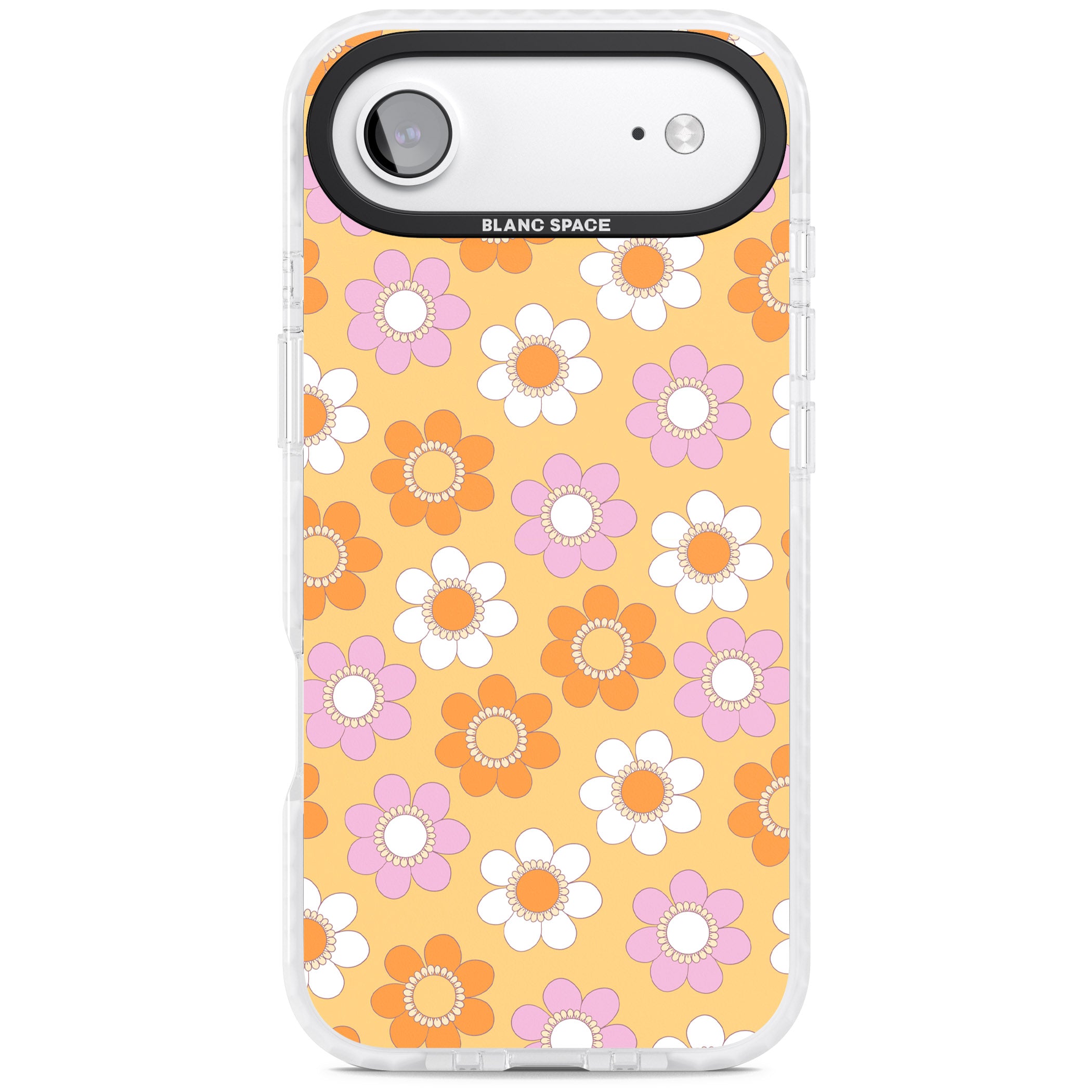 Sunny Flower Mix iPhone 17 Air Impact Clear Phone Case