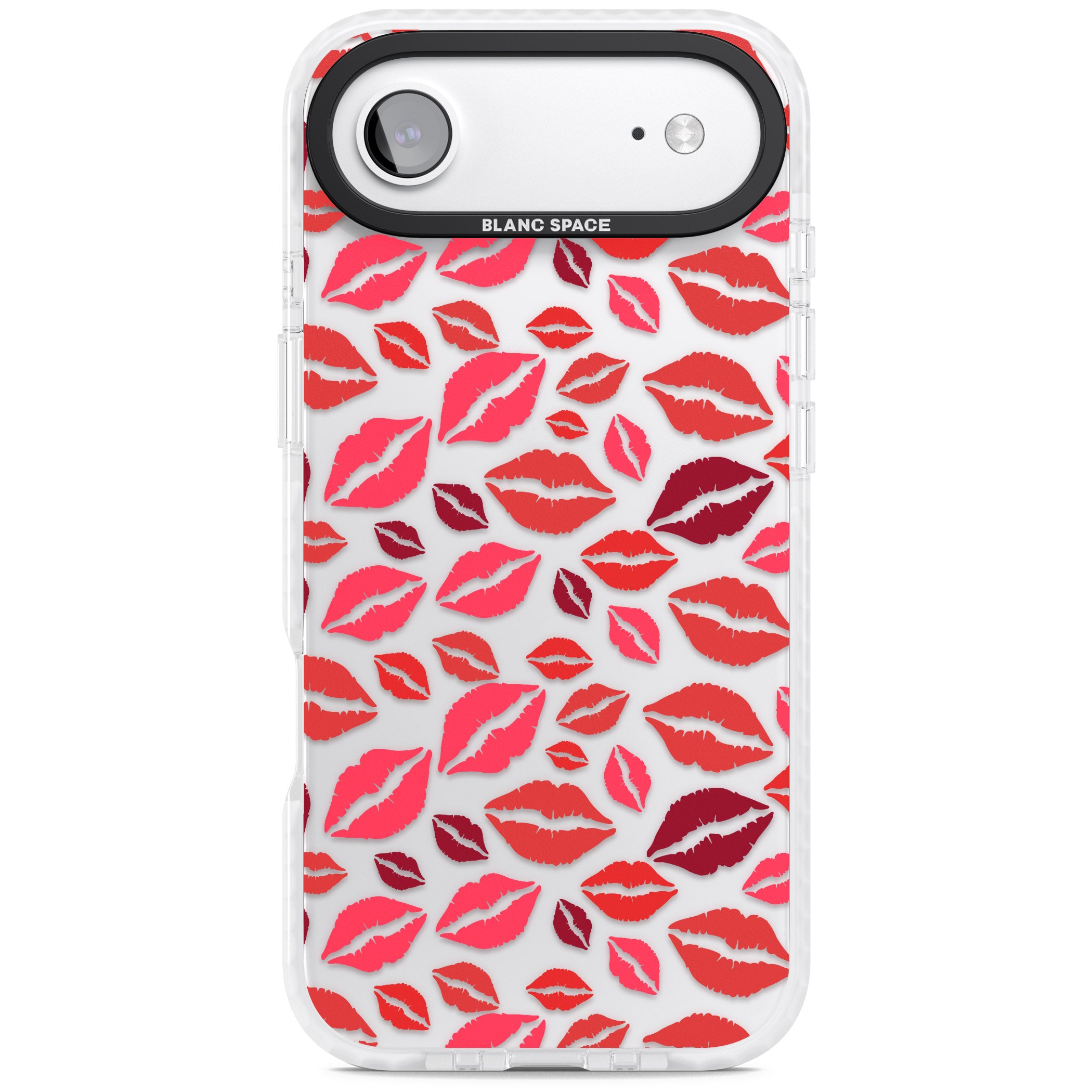 Lips Pattern iPhone 17 Air Impact Clear Phone Case