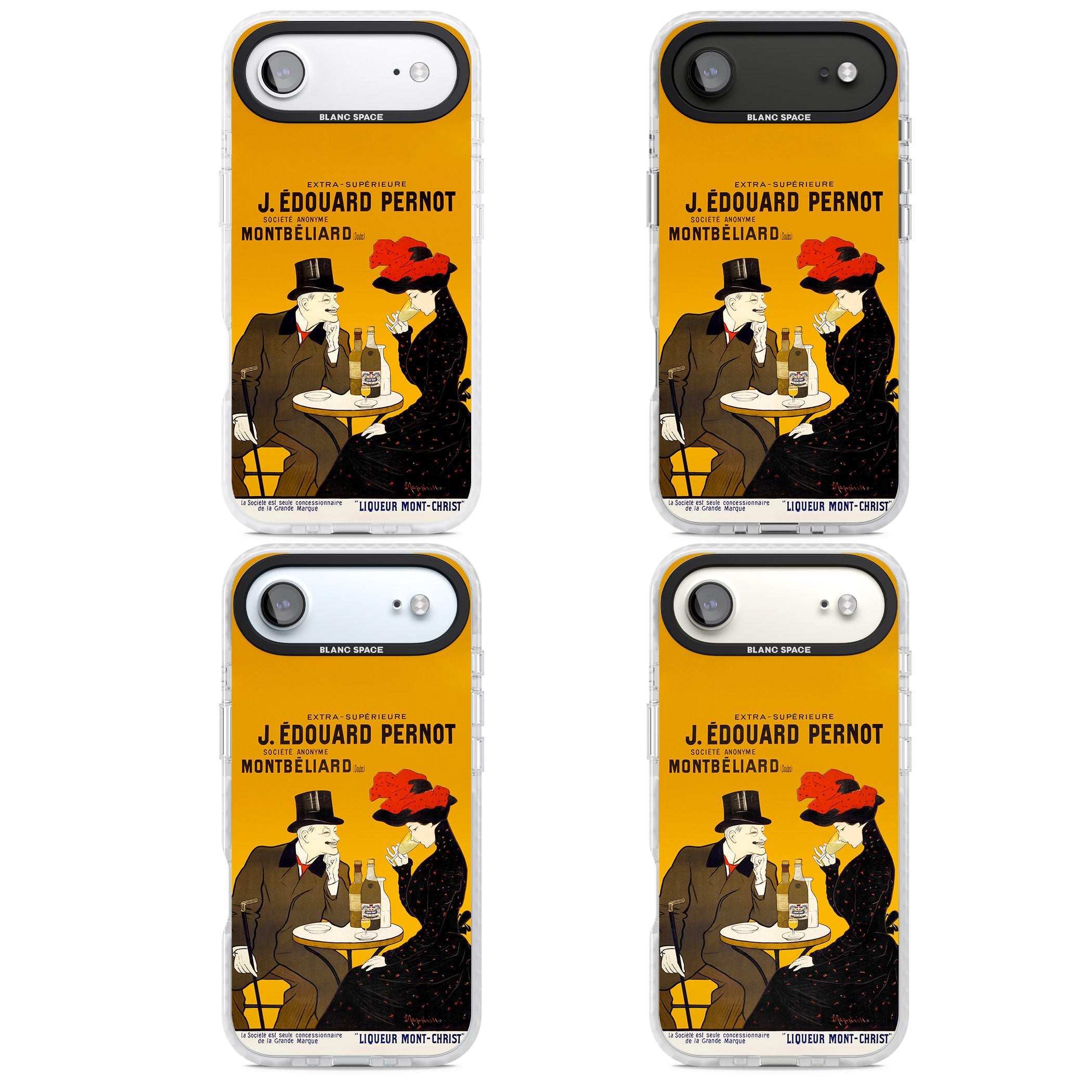 Absinthe, J.Edouard Pernot Poster iPhone 17 Air Impact Clear Phone Case APT Impact Protection