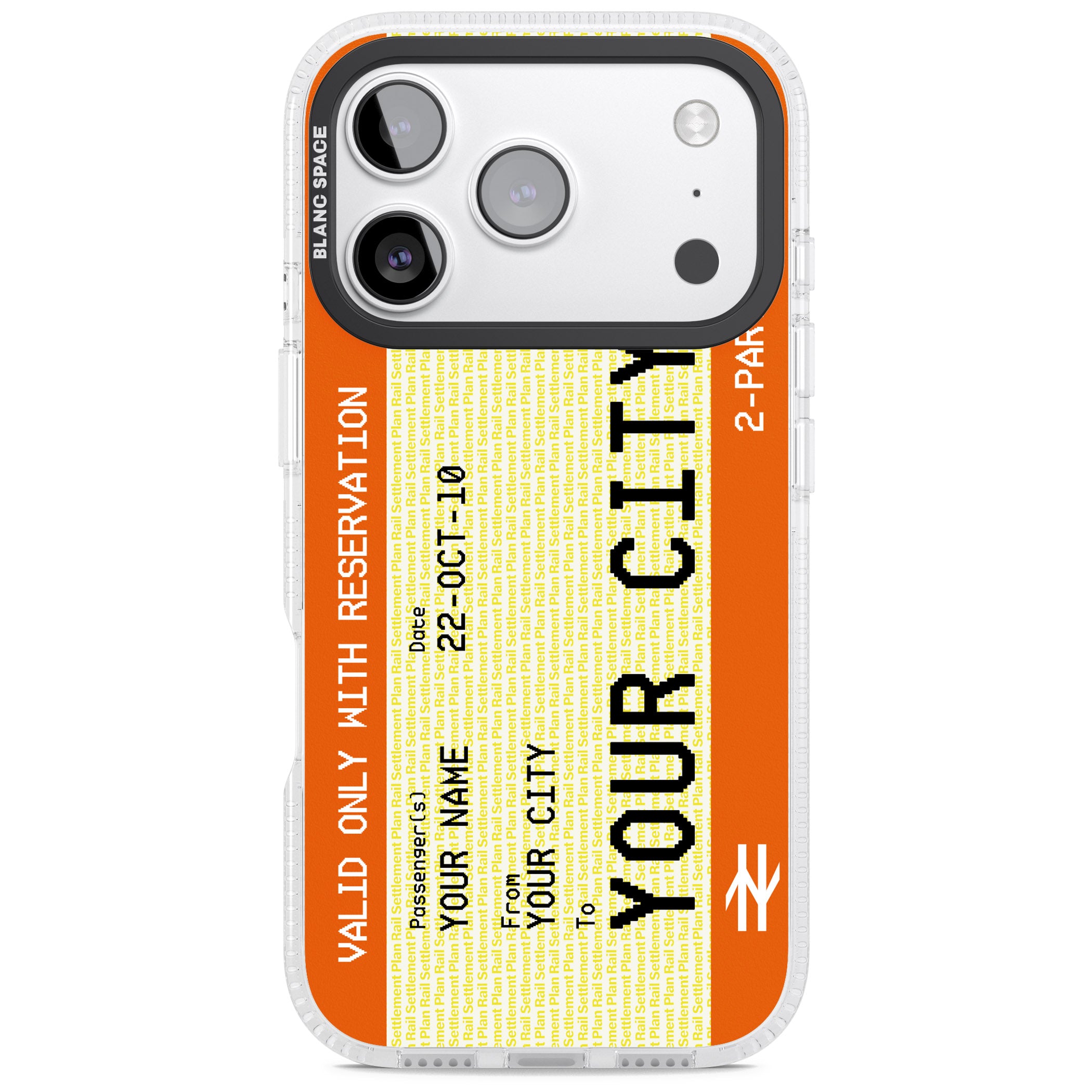 Personalised Create Your Own Train Ticket